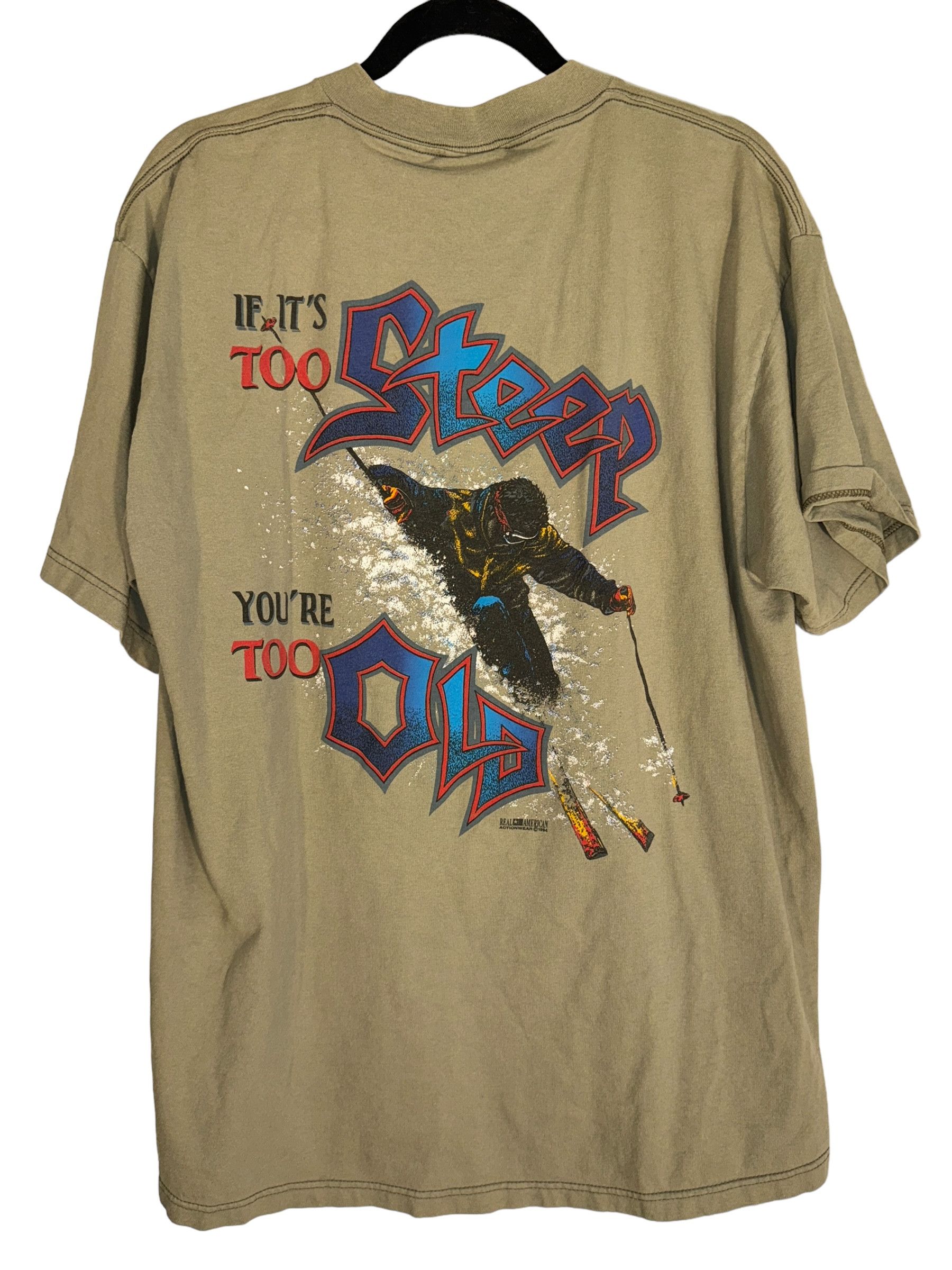 Vintage Vintage Skiing Shirt Ski Apache Ruidoso New Mexico 1990s Size US XL / EU 56 / 4 - 1 Thumbnail