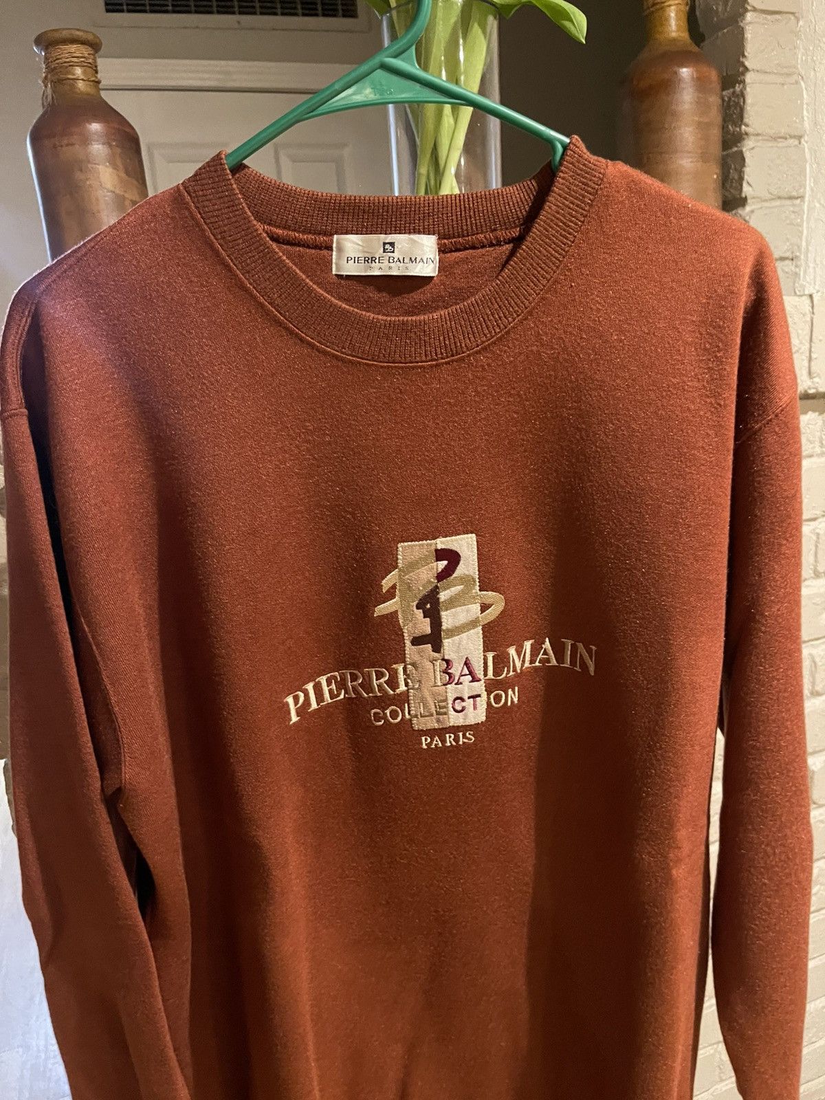 Pierre Balmain × Vintage Vintage Pierre Balmain pullover sweater Size US L / EU 52-54 / 3 - 2 Thumbnail
