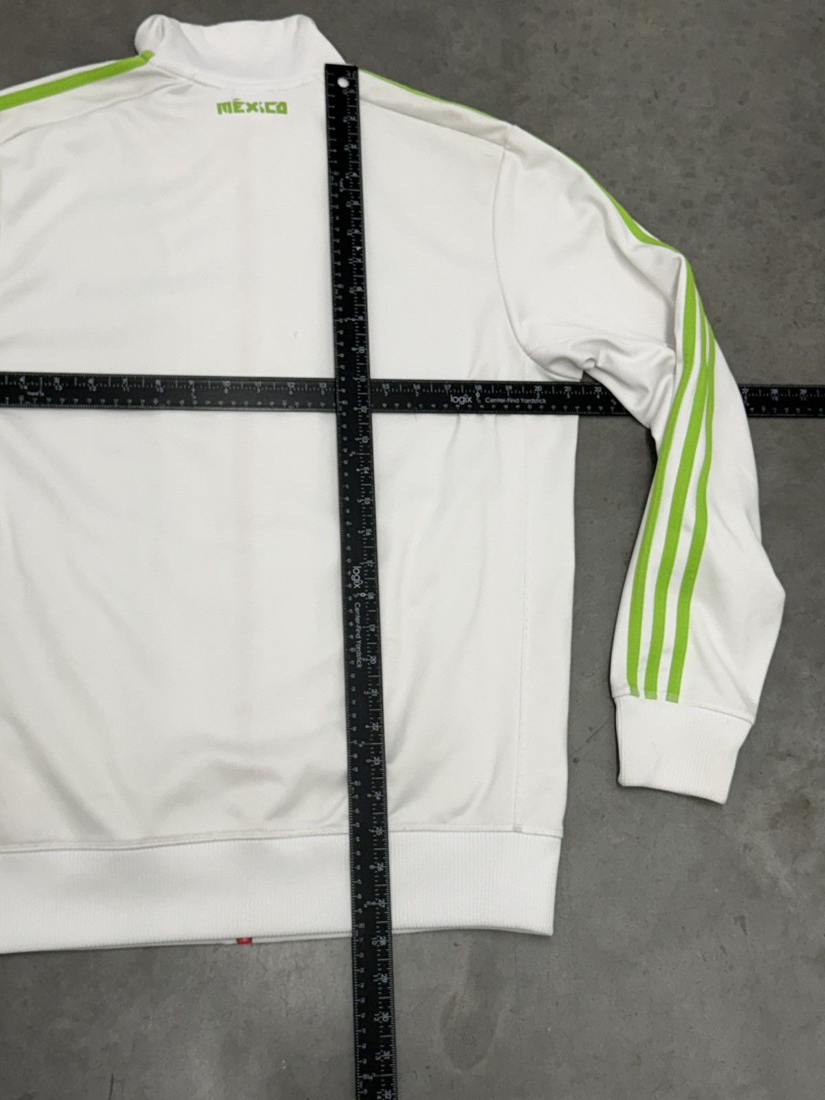Adidas 2000s Mexico Adidas Soccer Track Jacket World Cup White Y2K Size US M / EU 48-50 / 2 - 7 Thumbnail