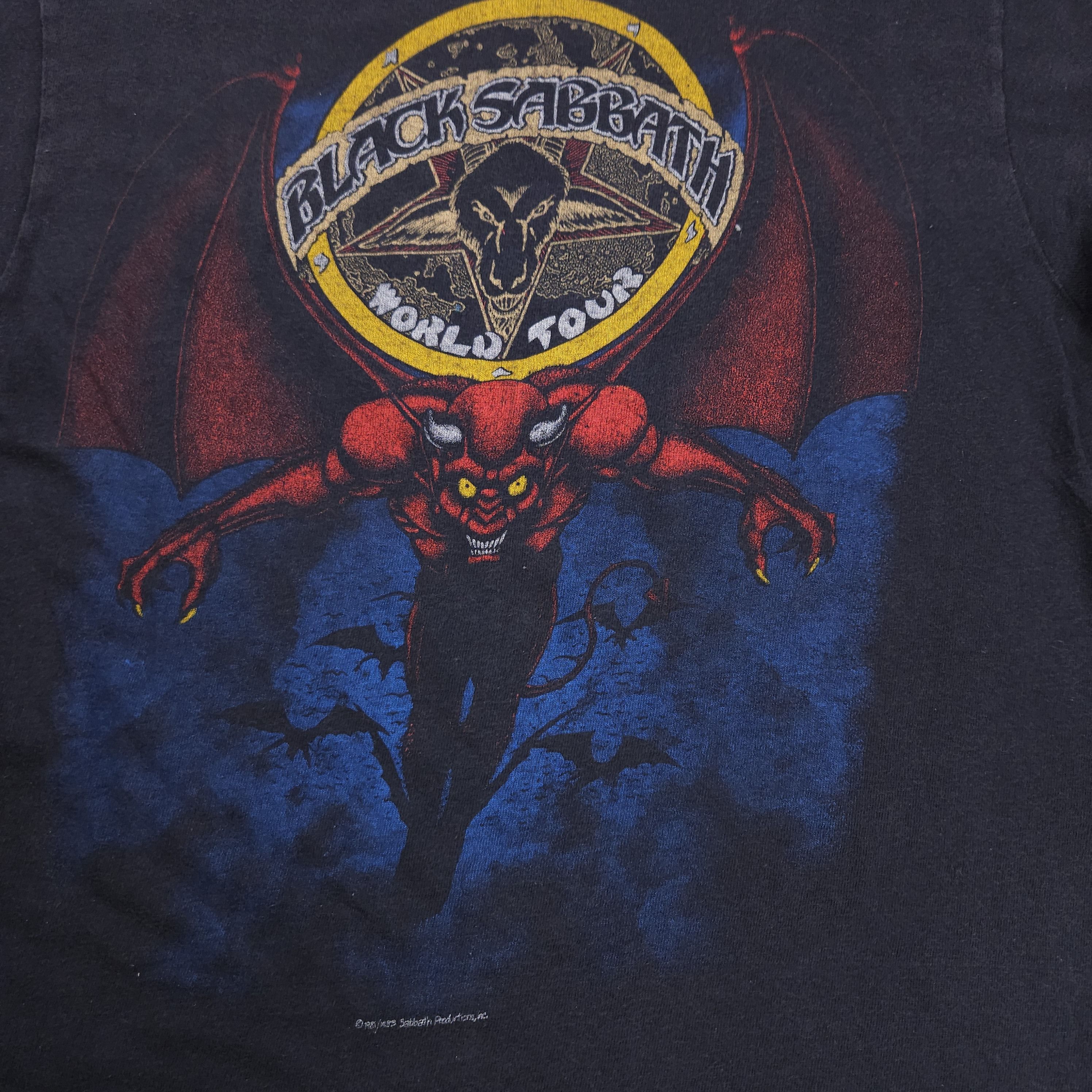 Ozzy Osbourne Black Sabbath Born Again Tour 1983 M Ozzy Vtg ORIGINAL Angel Size US L / EU 52-54 / 3 - 4 Thumbnail