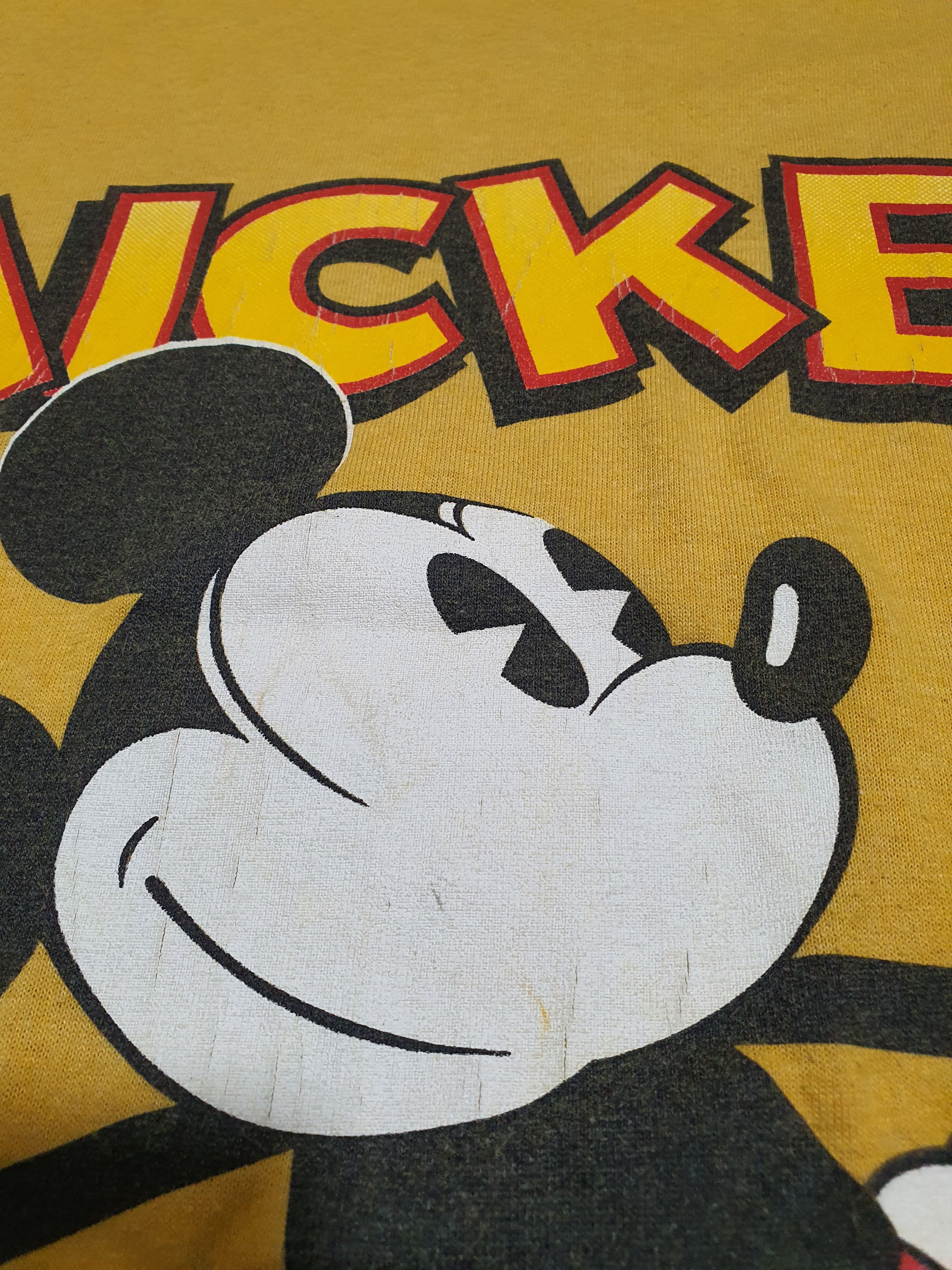 Mickey Mouse × Velva Sheen × Vintage MICKEY MOUSE 90’S VELVA SHEEN 19”/26” VINTAGE T-SHIRT Size US M / EU 48-50 / 2 - 6 Thumbnail