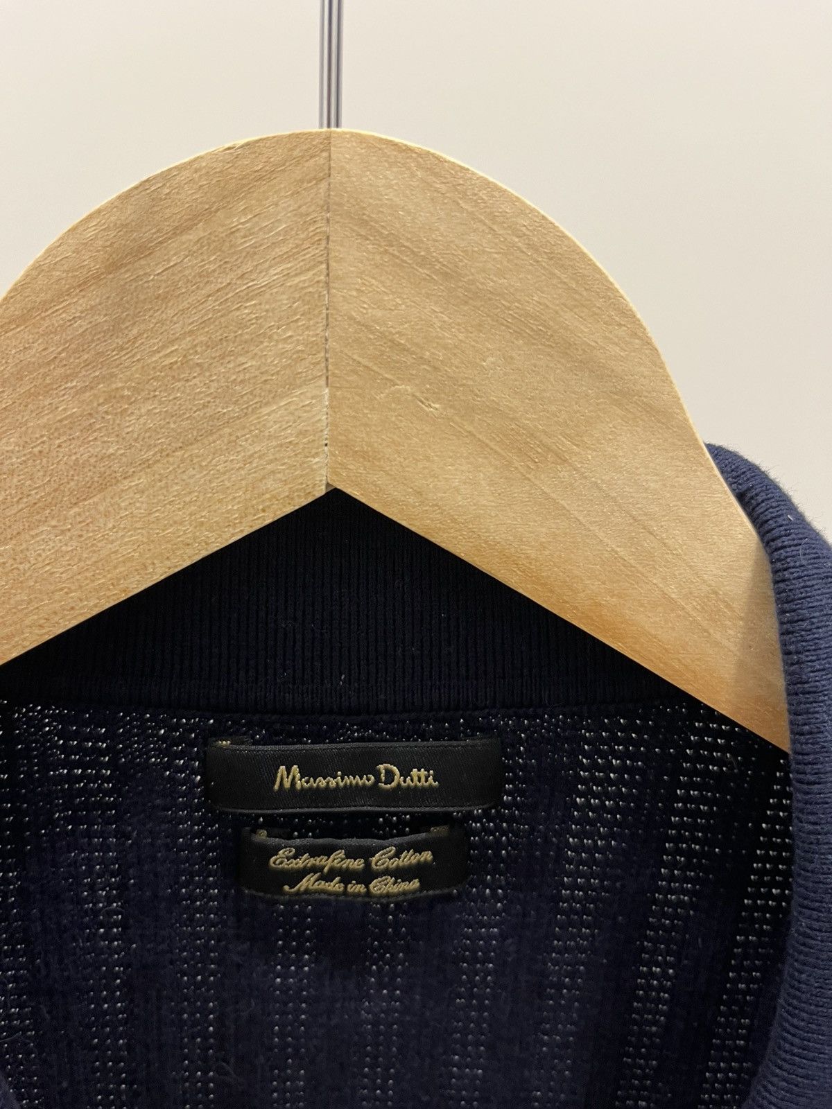 Japanese Brand Vintage Massimo Dutti Luxury Blue Polo T Shirt Casual Size US M / EU 48-50 / 2 - 4 Thumbnail