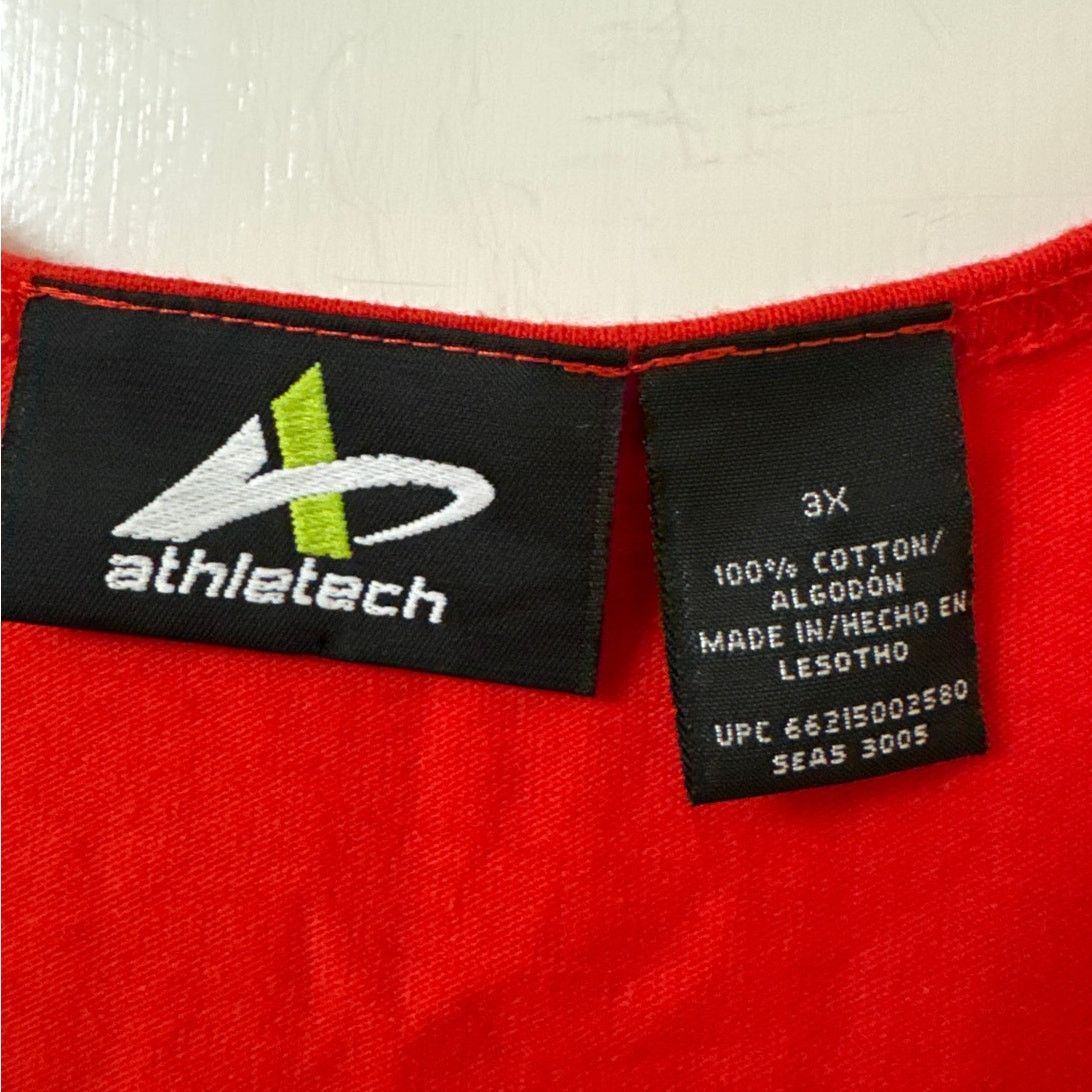 Other NWOT Athletech Size 3X Men’s 100% Cotton Red Tank Top Size US XXL / EU 58 / 5 - 3 Thumbnail