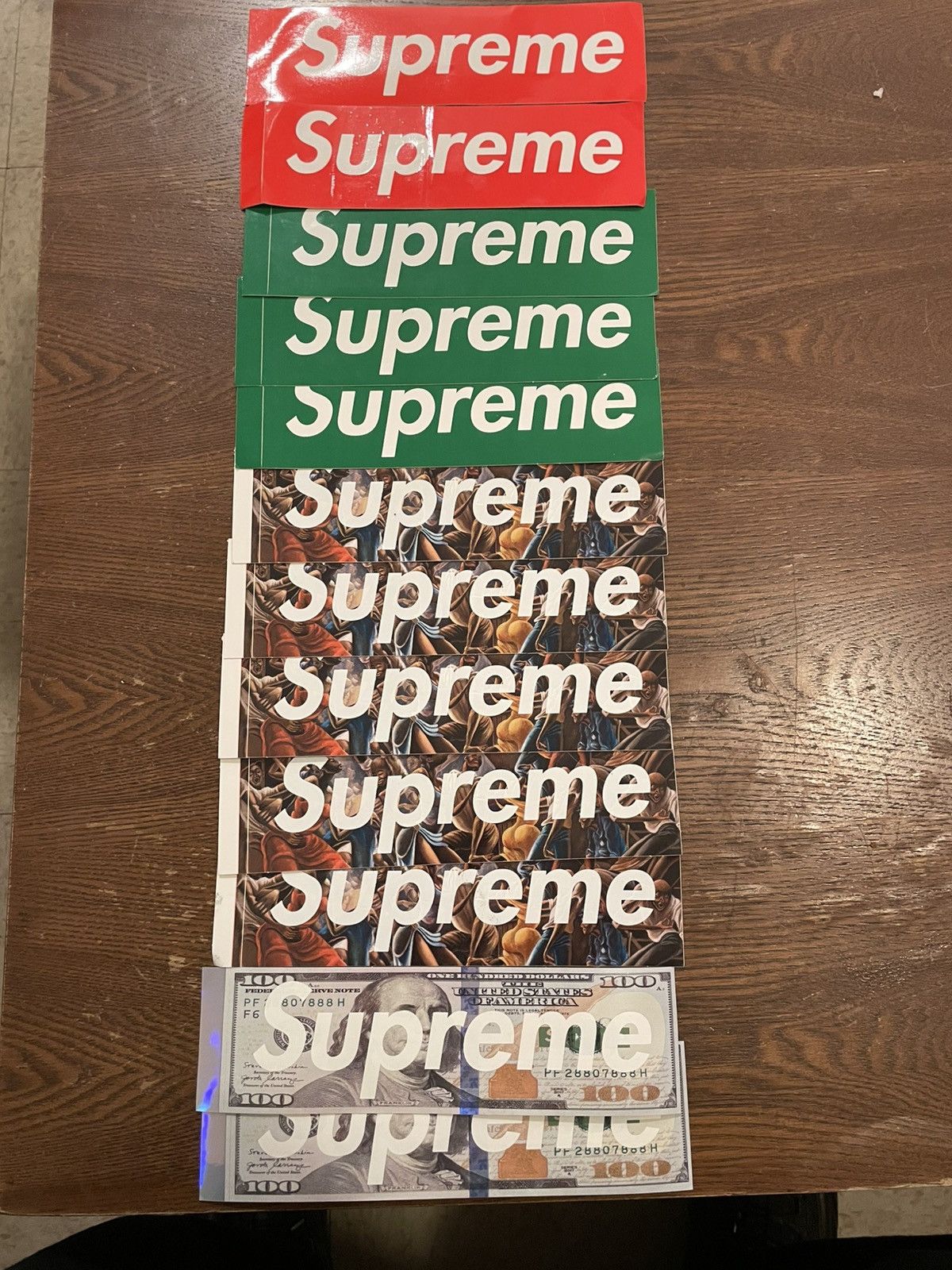 Supreme Supreme Bogo Sticker Pack Size ONE SIZE - 1 Preview