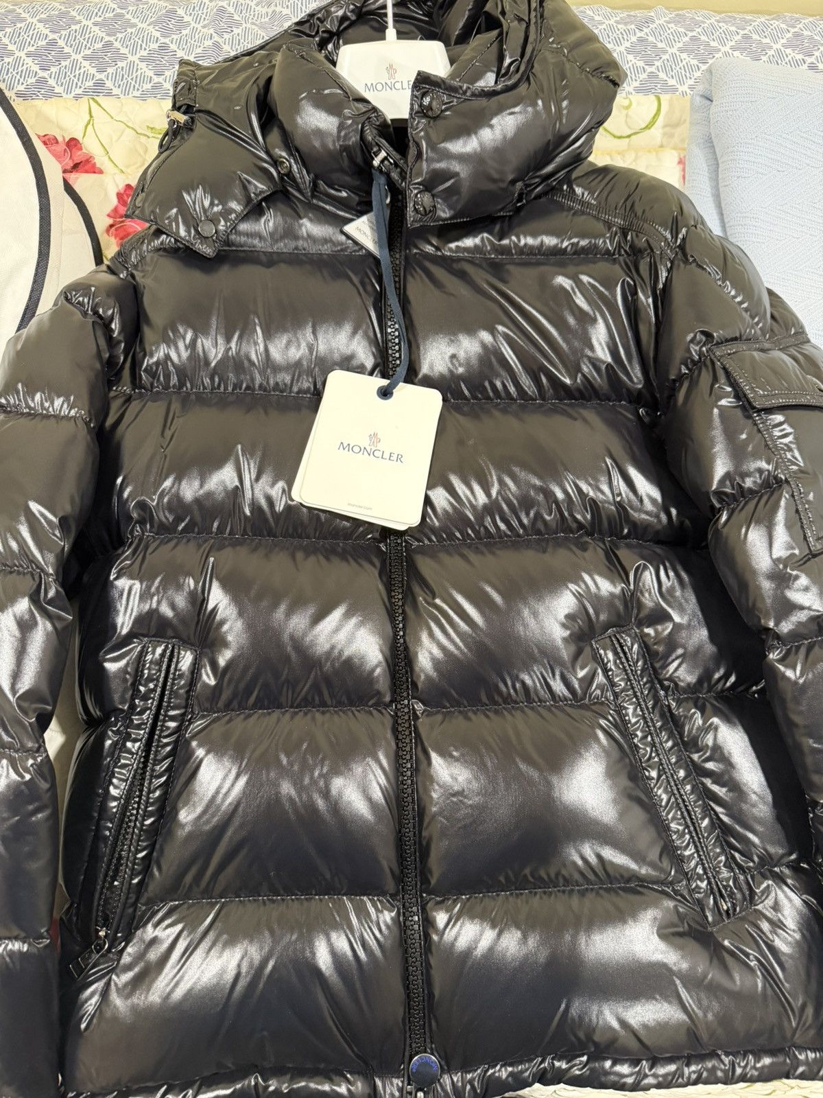 Moncler Black Maya Moncler jacket Size US S / EU 44-46 / 1 - 3 Thumbnail