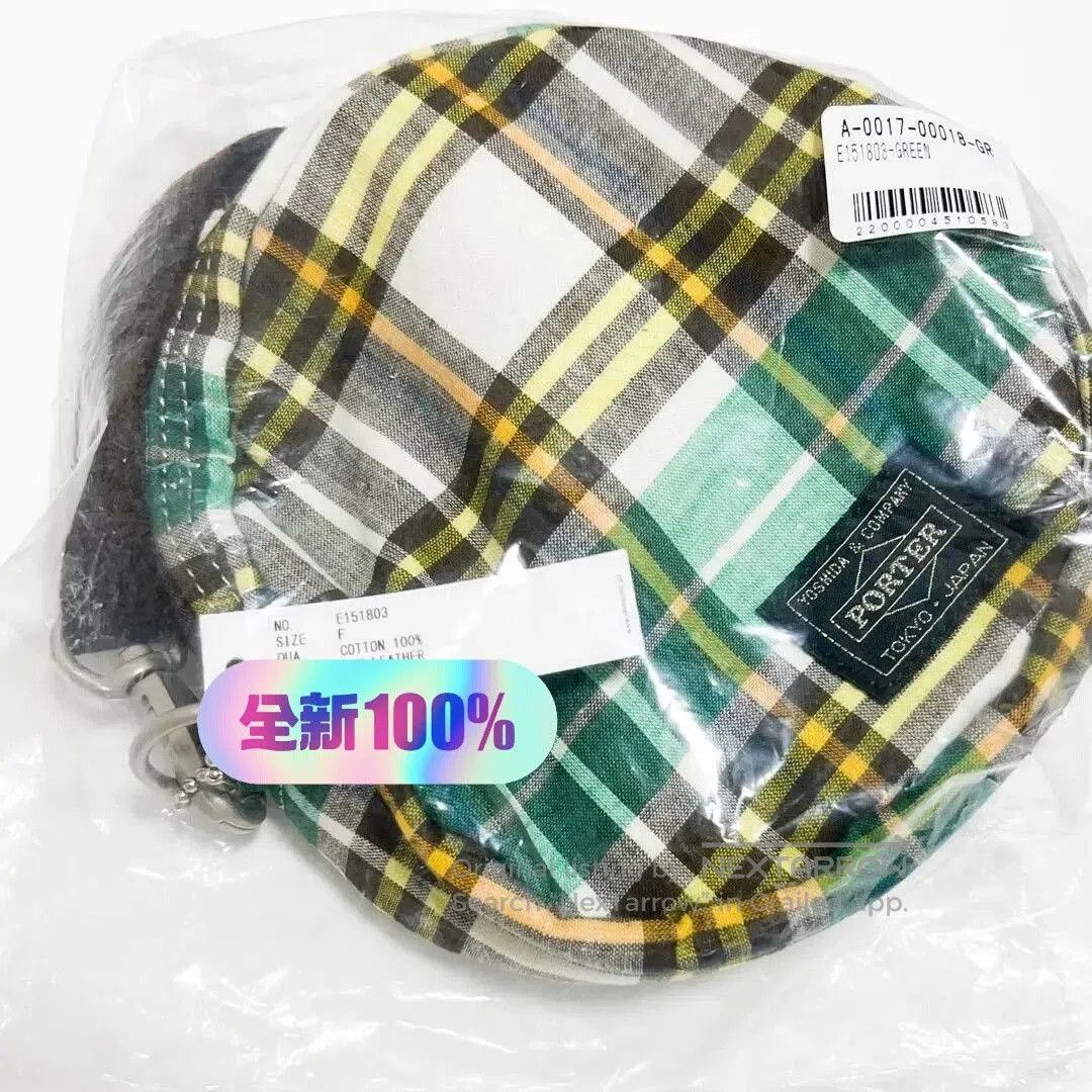 Porter Porter Plaid Mini Crossbody Bag Japan. Size ONE SIZE - 1 Thumbnail