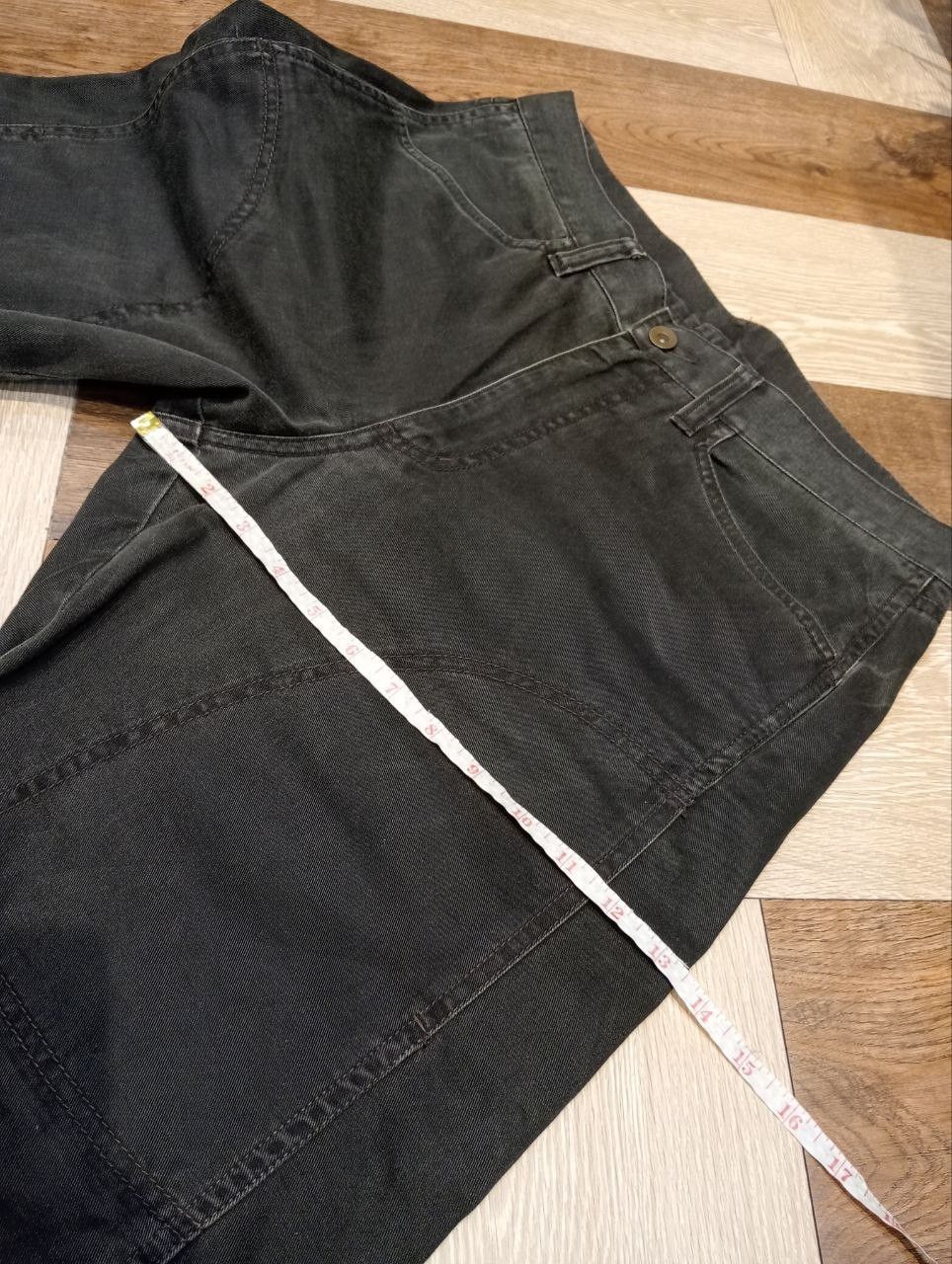 Uniqlo VINTAGE UNIQLO FADED BLACK BAGGY PANTS Size US 33 - 14 Thumbnail