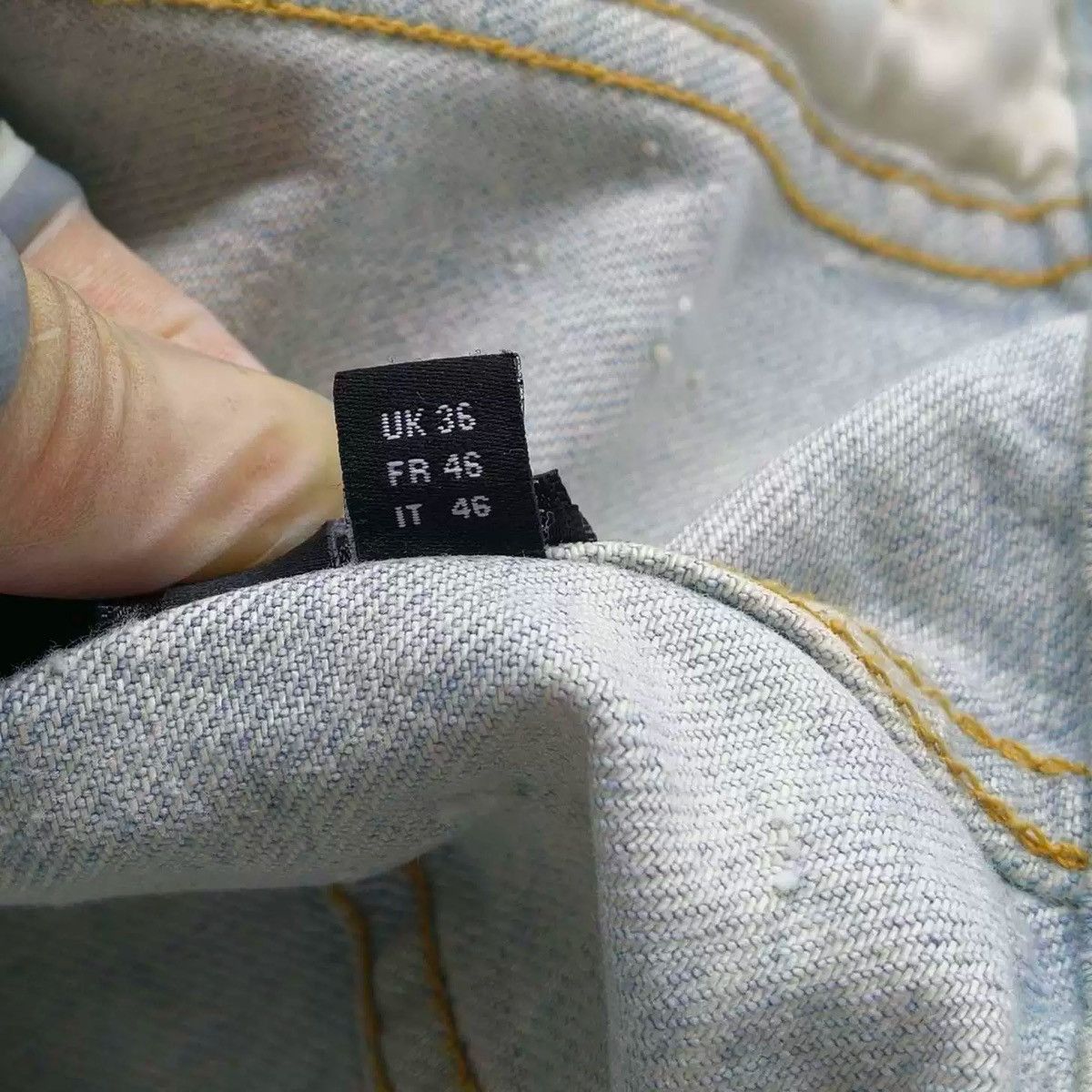 Amiri Amiri Light blue washed denim jacket coat 2501-Nextarrow Size US S / EU 44-46 / 1 - 8 Thumbnail