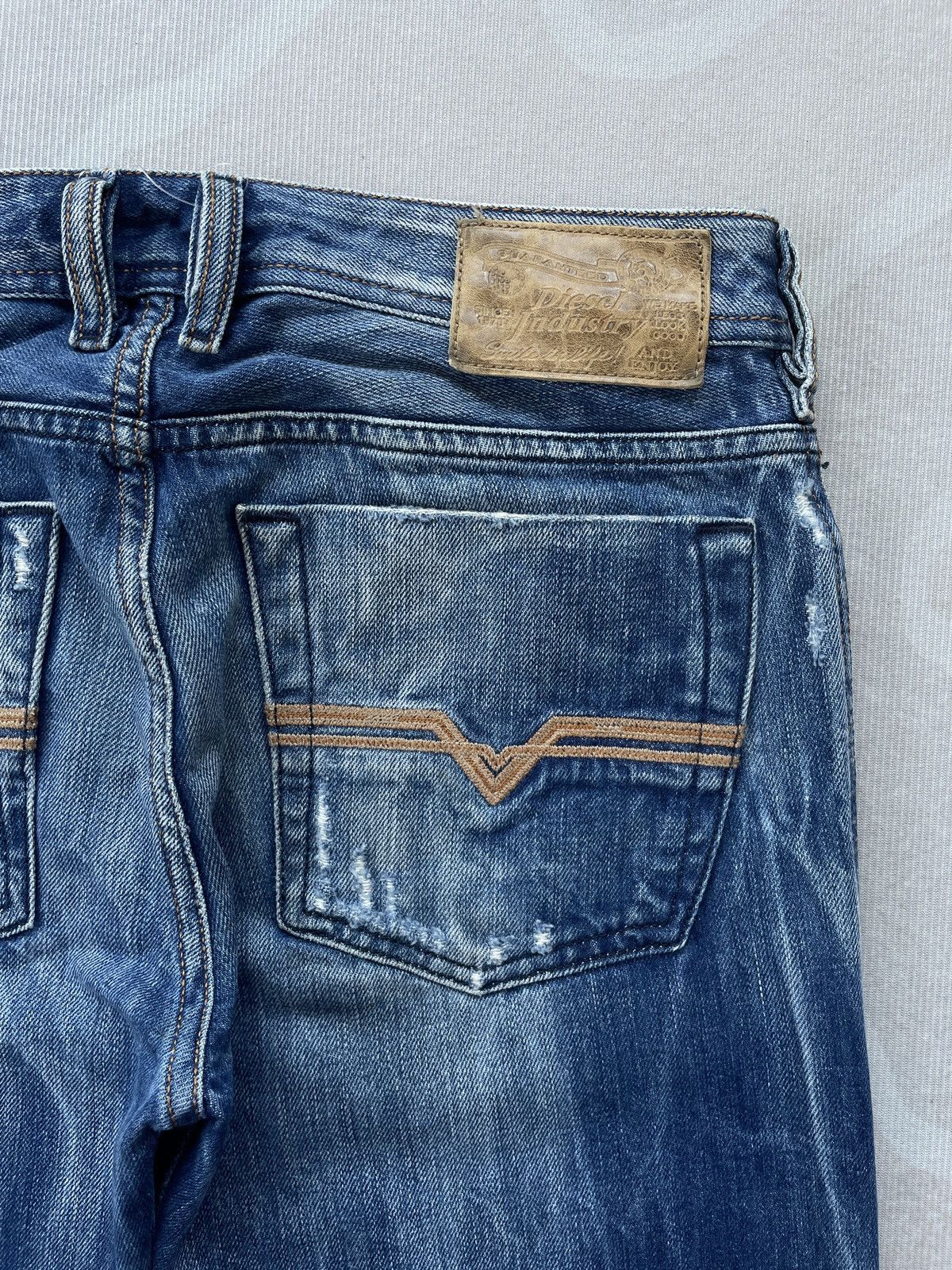 Diesel Diesel Zatiny Jeans (P102) Size US 30 / EU 46 - 9 Thumbnail