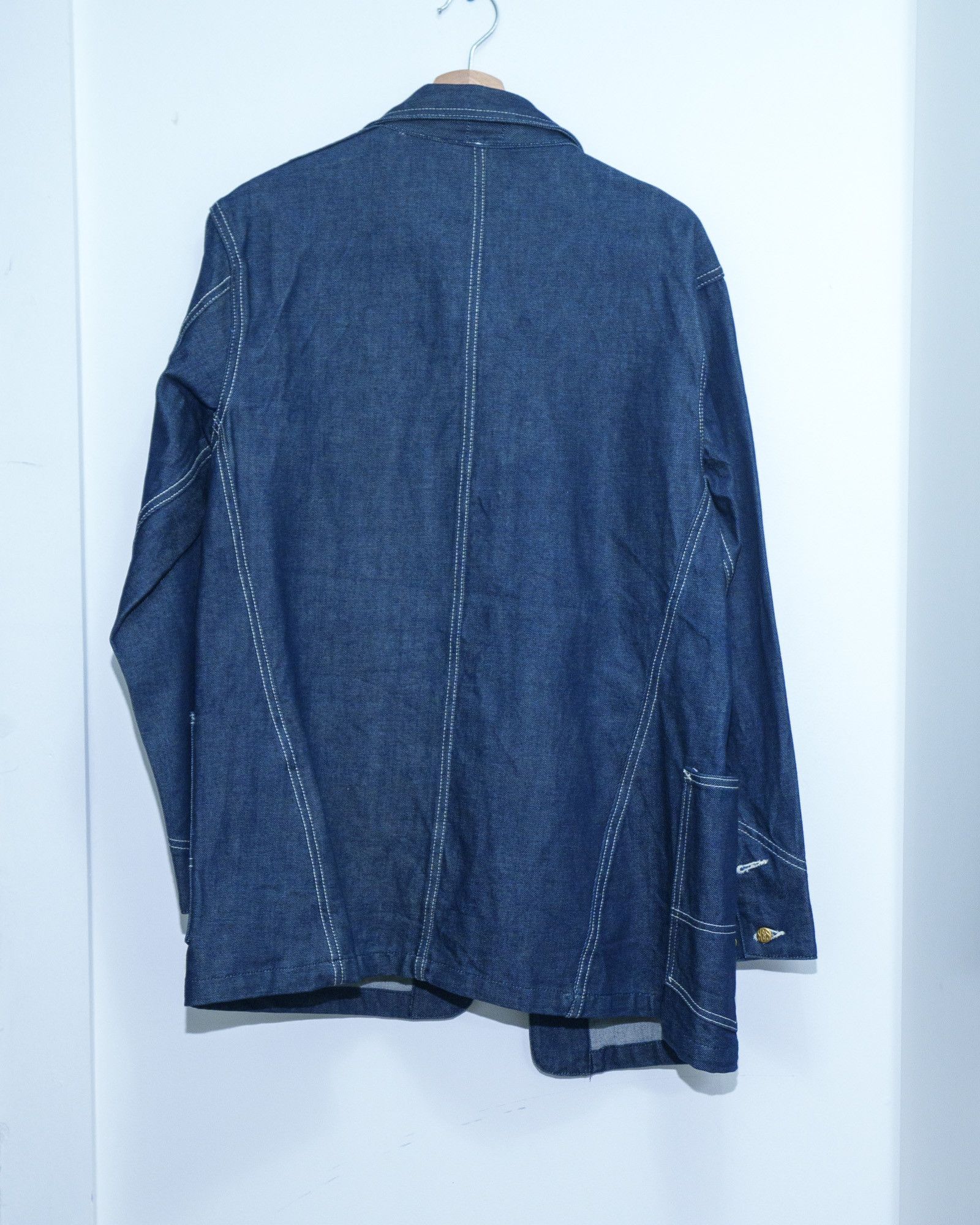 Other N&S Sanforized Denim Chore Coat Workwear Jacket Size US XXS / EU 40 - 2 Thumbnail