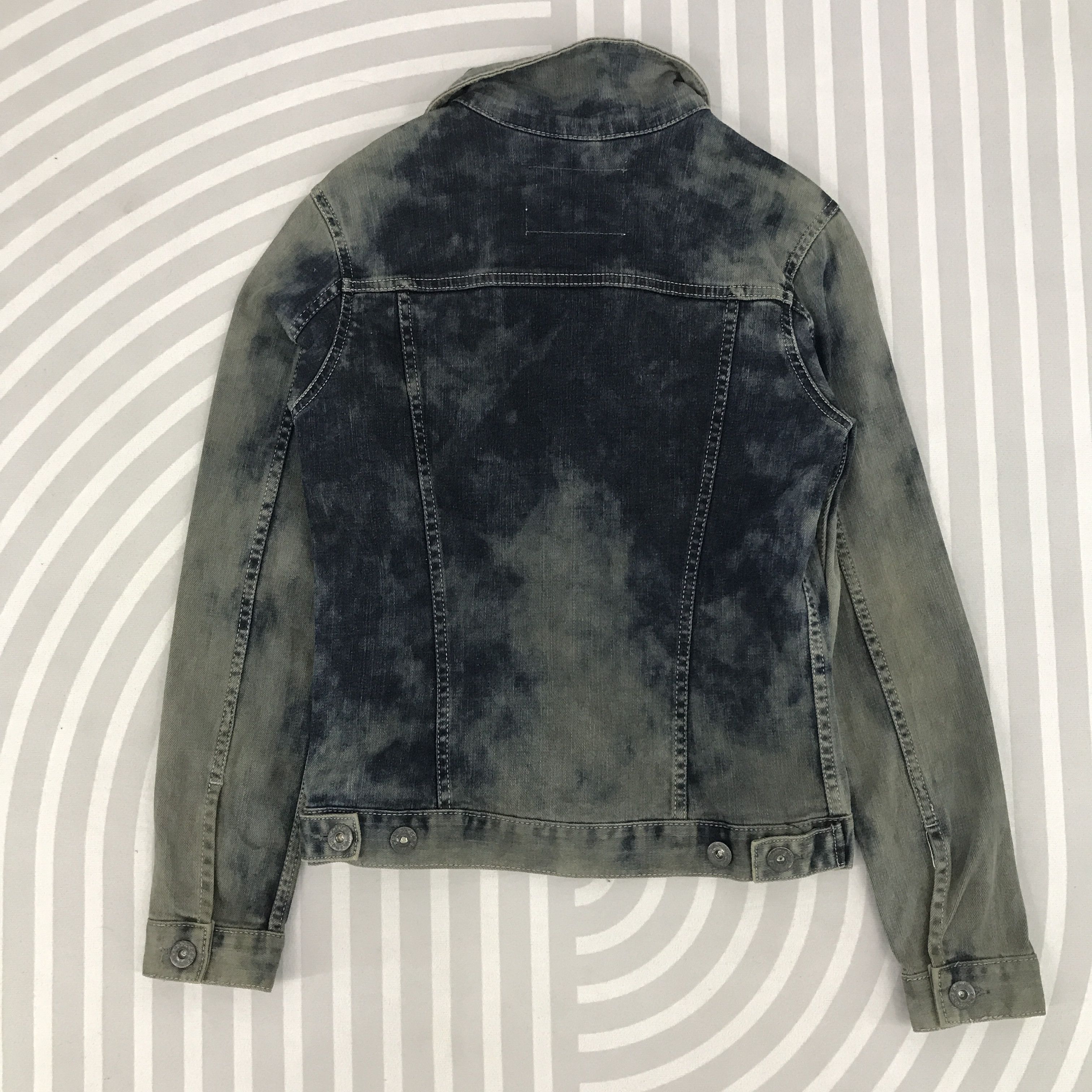 Japanese Brand × Vintage Diggttiy Faded style Jeans Denim Lgb style Up Button Jacket Size US S / EU 44-46 / 1 - 3 Thumbnail