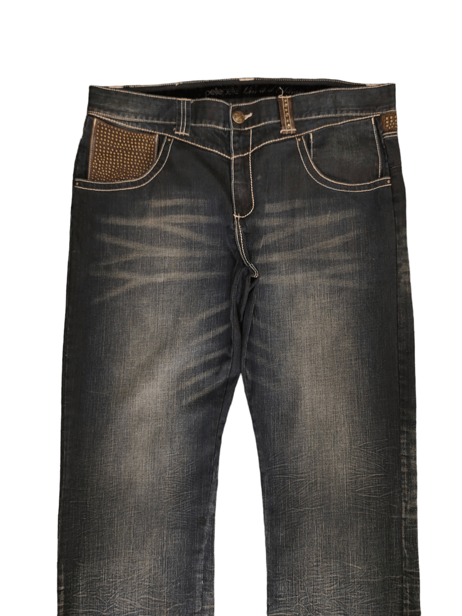 Pelle Pelle Pelle Pelle Limited Edition Studded Baggy Jeans 449/720 Size US 42 / EU 58 - 10 Thumbnail
