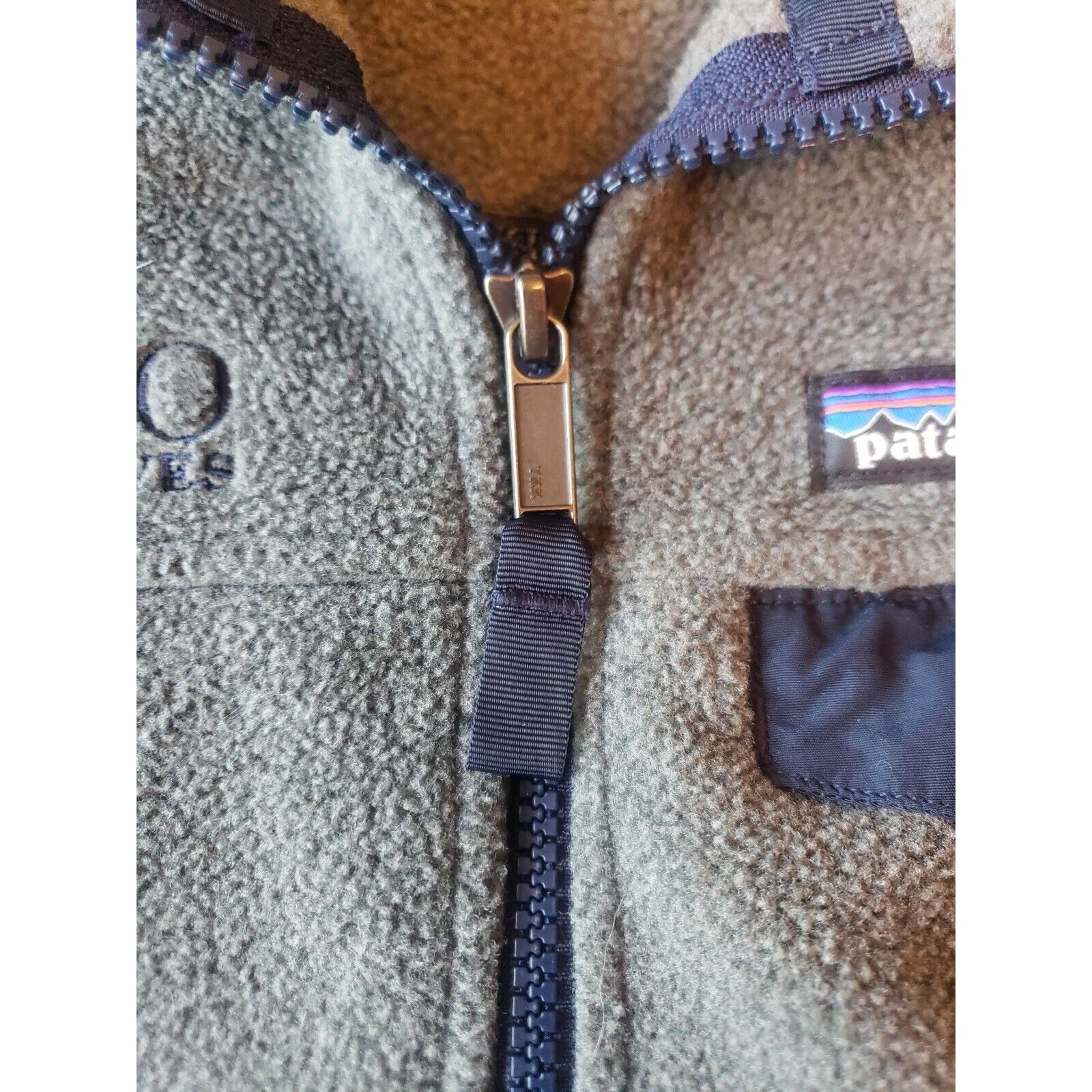 Patagonia Patagonia Synchilla Snap T Vest Womens S Full Zip Gray Blue Size S / US 4 / IT 40 - 7 Thumbnail