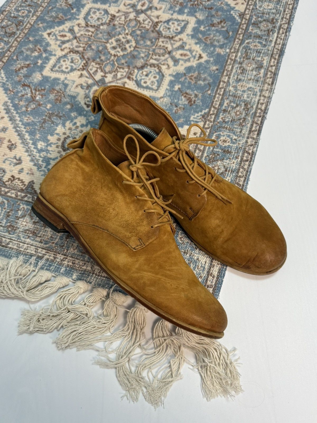 A.S.98 Rare A.S.98 Airstep Suede Avant Garde Leather Boots Size US 10 / EU 43 - 1 Thumbnail