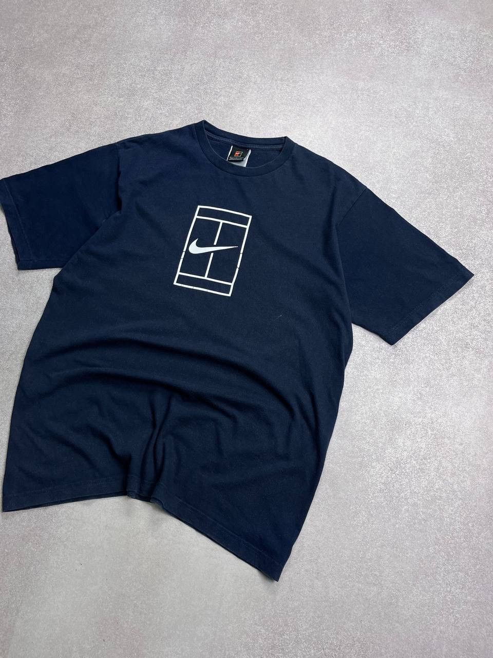 Nike × Vintage VINTAGE 90’s NIKE COURT ANDRE AGASSI BOXY T-SHIRT L Size US L / EU 52-54 / 3 - 2 Thumbnail