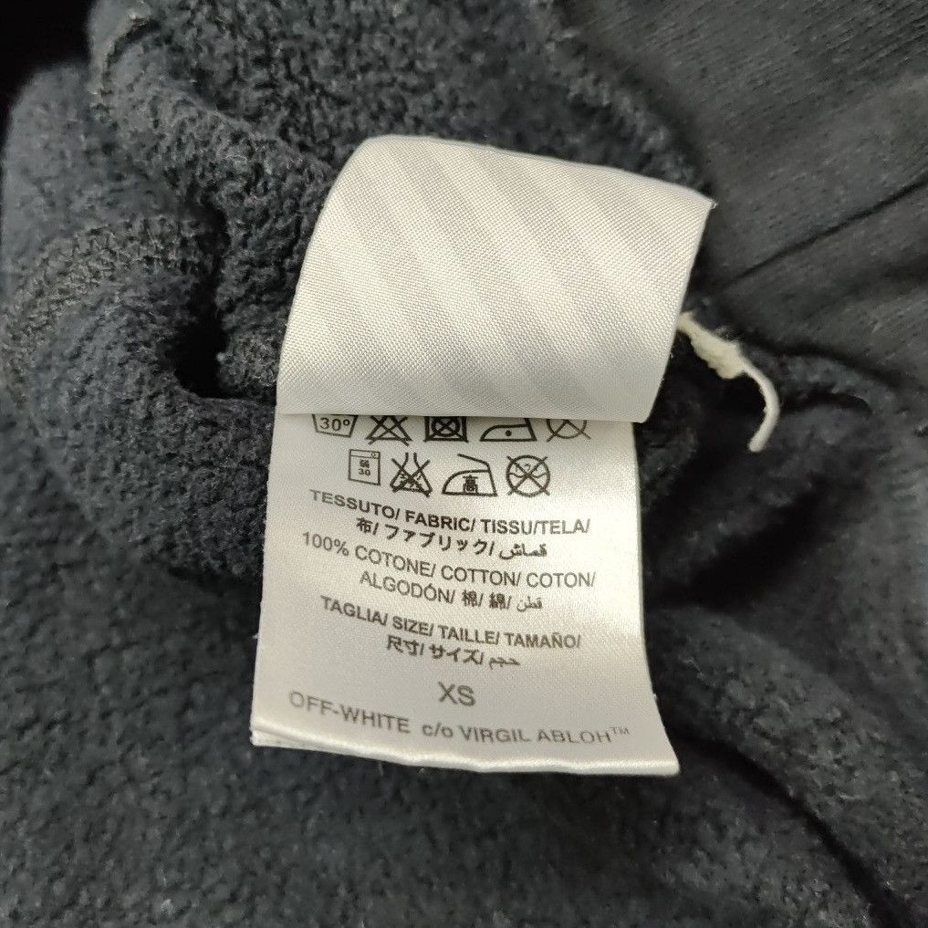Off-White Off-White Caravaggio "Mirror Mirror" cropped hoodie Size XS / US 0-2 / IT 36-38 - 3 Thumbnail