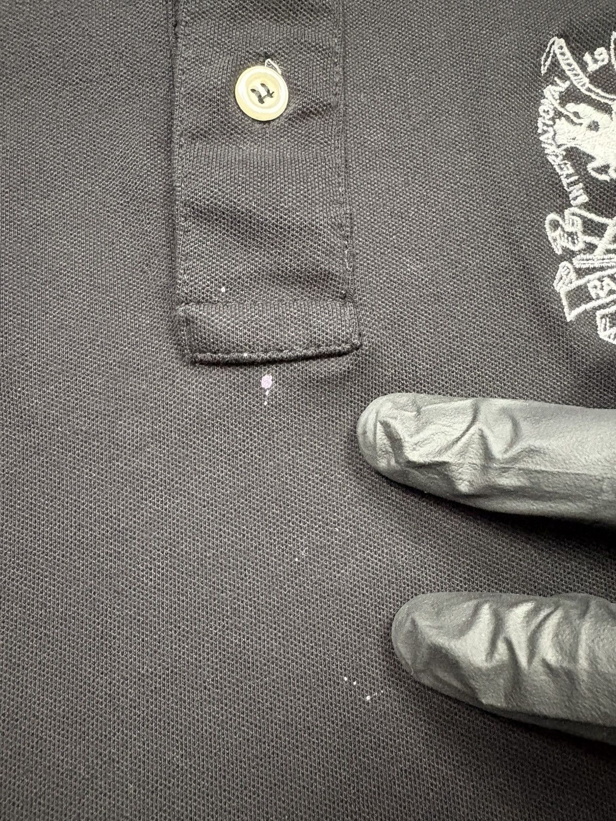 Polo Ralph Lauren Polo Ralph Lauren Custom Fit Polo Shirt Pony Spellout Logo L Size L / US 10 / IT 46 - 17 Thumbnail