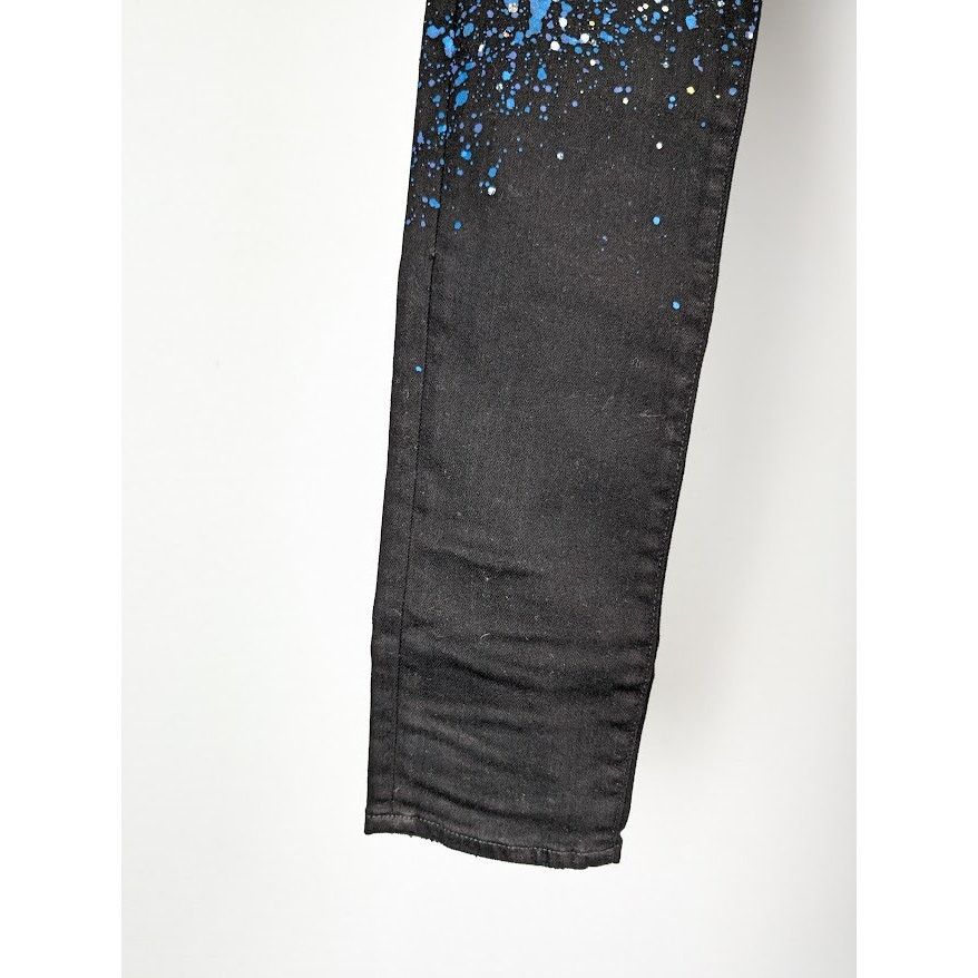 Amiri o1rshd1 Crystal Painted Pants in Black Size US 32 / EU 48 - 5 Thumbnail