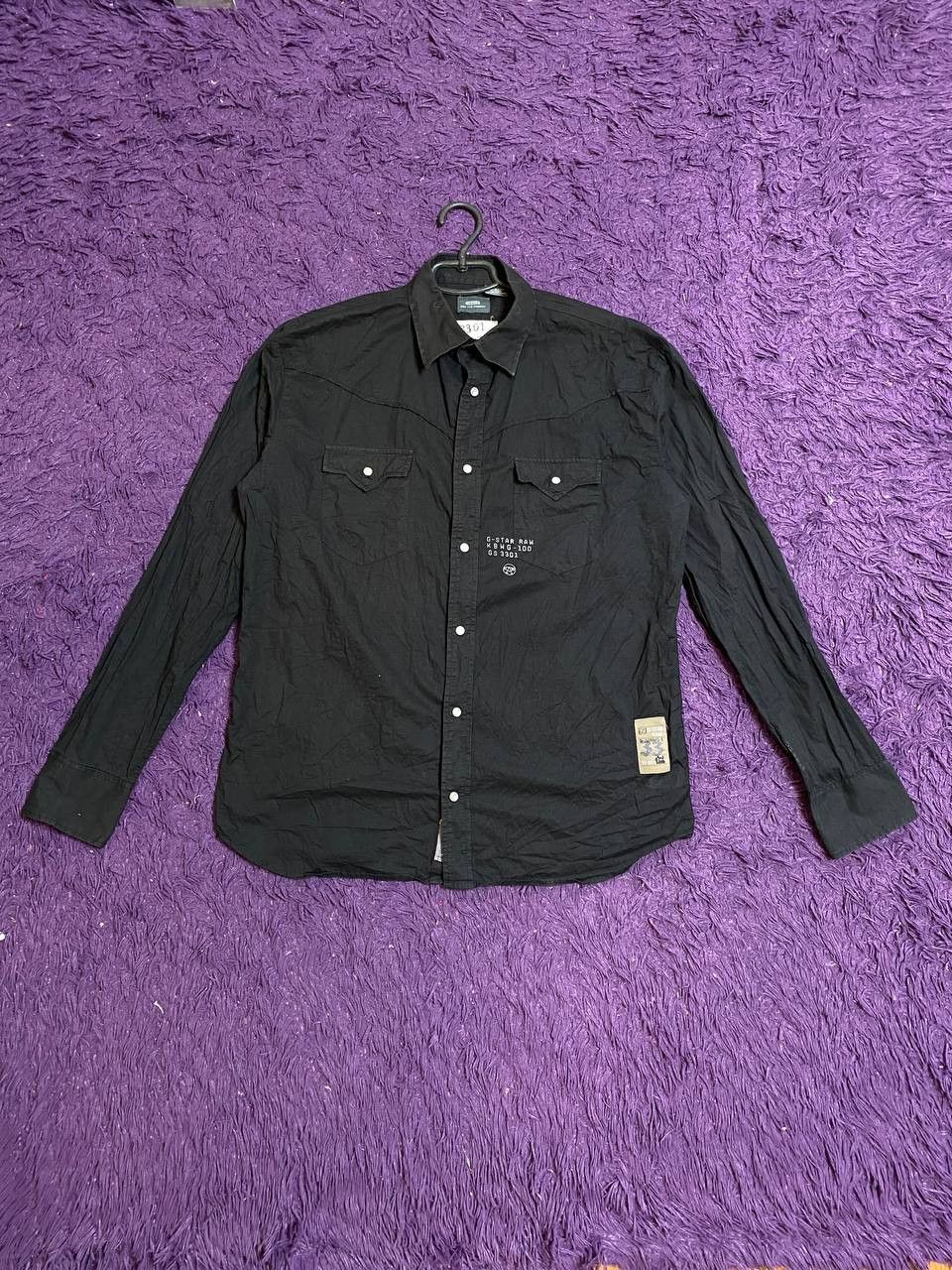 G-Star GS3301 Y2K Shirt Vintage G-Star Raw Streetwear Size US M / EU 48-50 / 2 - 2 Thumbnail