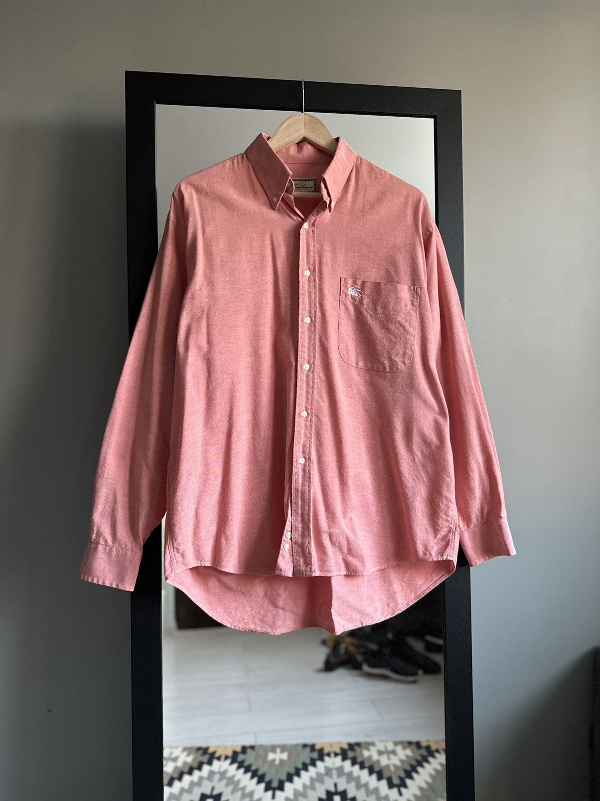 Burberry Thomas Burberry Vintage Button Up Shirt Size US L / EU 52-54 / 3 - 1 Thumbnail