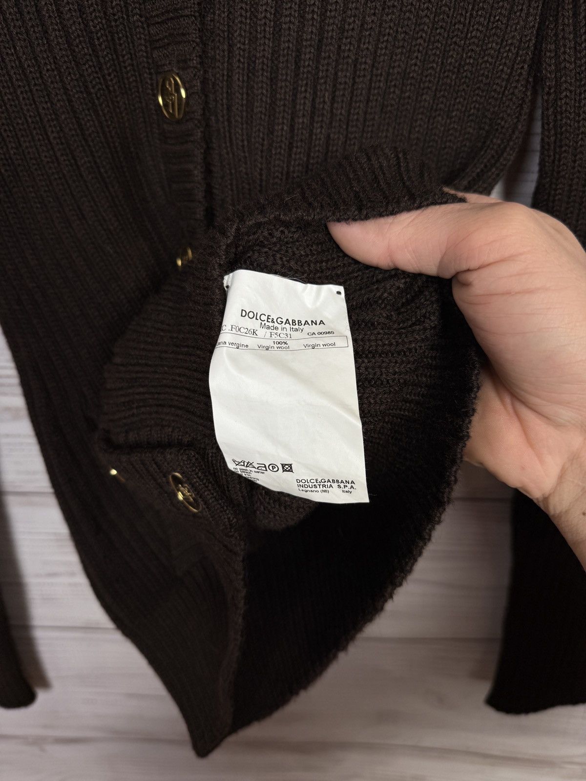 Dolce & Gabbana Dolce & Gabbana Vintage Sleeve Sweater Size S / US 4 / IT 40 - 9 Thumbnail