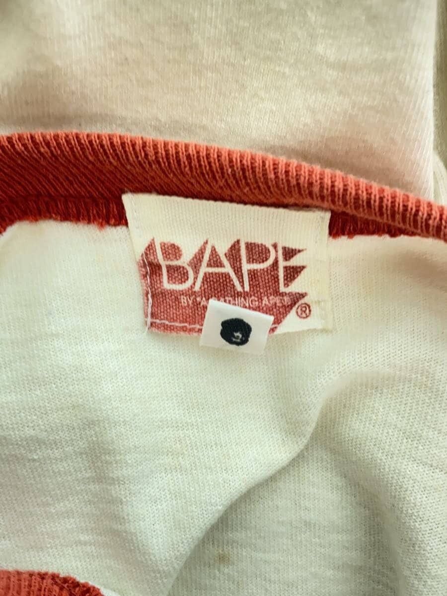 Bape BAPE 90s Ura-Hara Ringer Ctn LS Tee White Size US XL / EU 56 / 4 - 3 Thumbnail