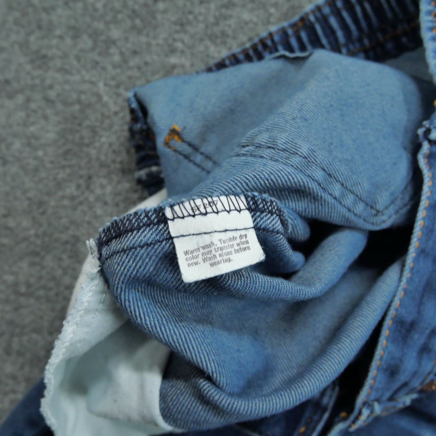 Levi's VINTAGE Levi's Jeans Womens 29x32 Blue Denim Pants Stretch Waist High Rise 80s Jeans Women Size 29" - 4 Thumbnail