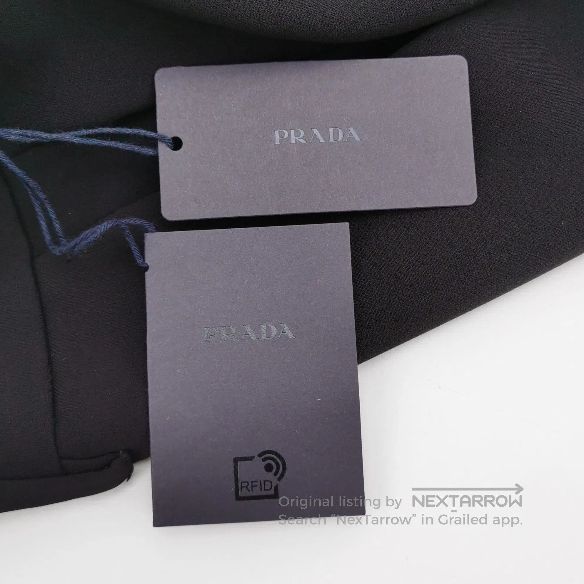 Prada Prada Elegant Black Trousers Size 38 . Size 37" - 4 Thumbnail