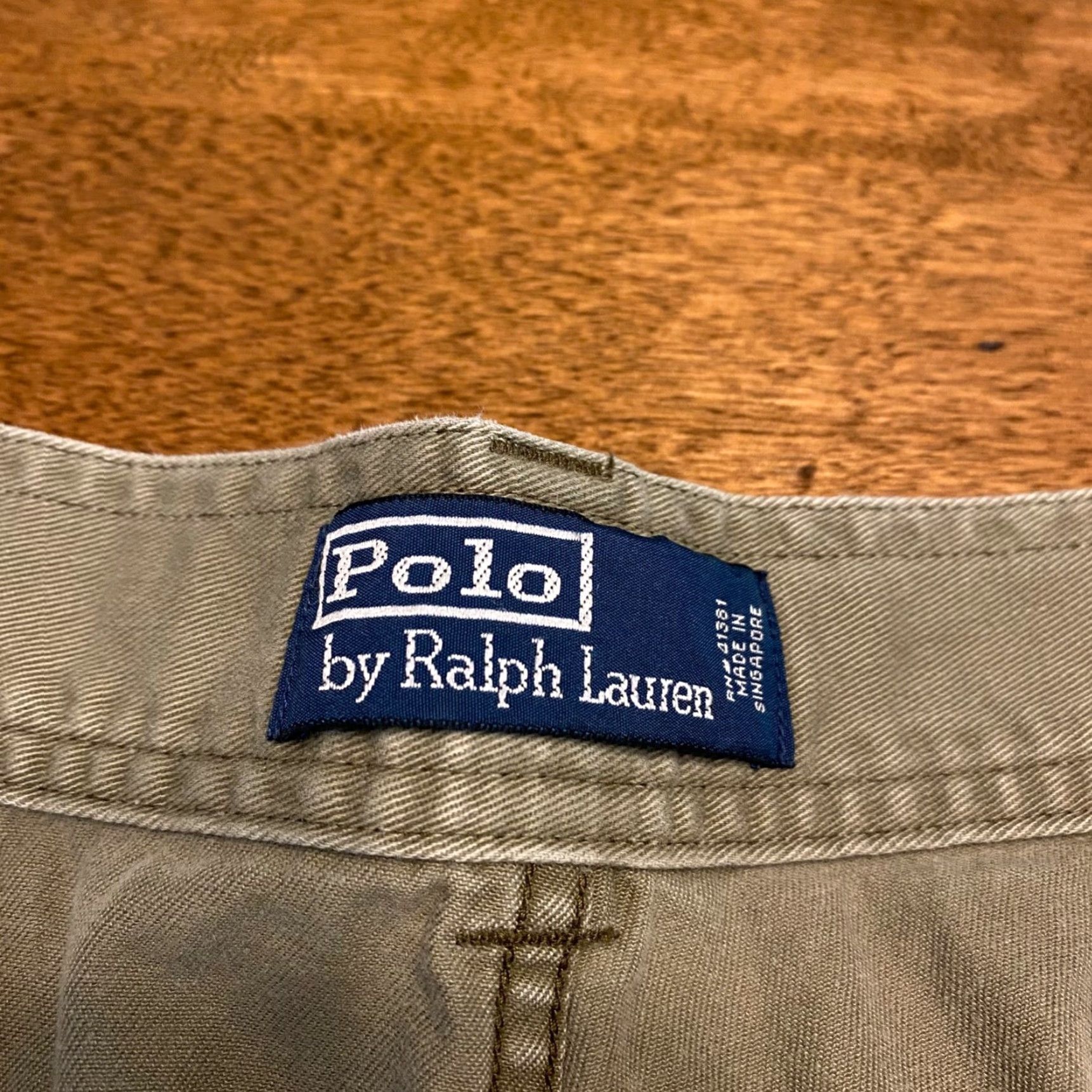 Polo Ralph Lauren Polo Ralph Lauren Shorts Mens 36 Olive Green Cargo Pockets 9.5" Inseam Casual Size US M / EU 48-50 / 2 - 2 Thumbnail