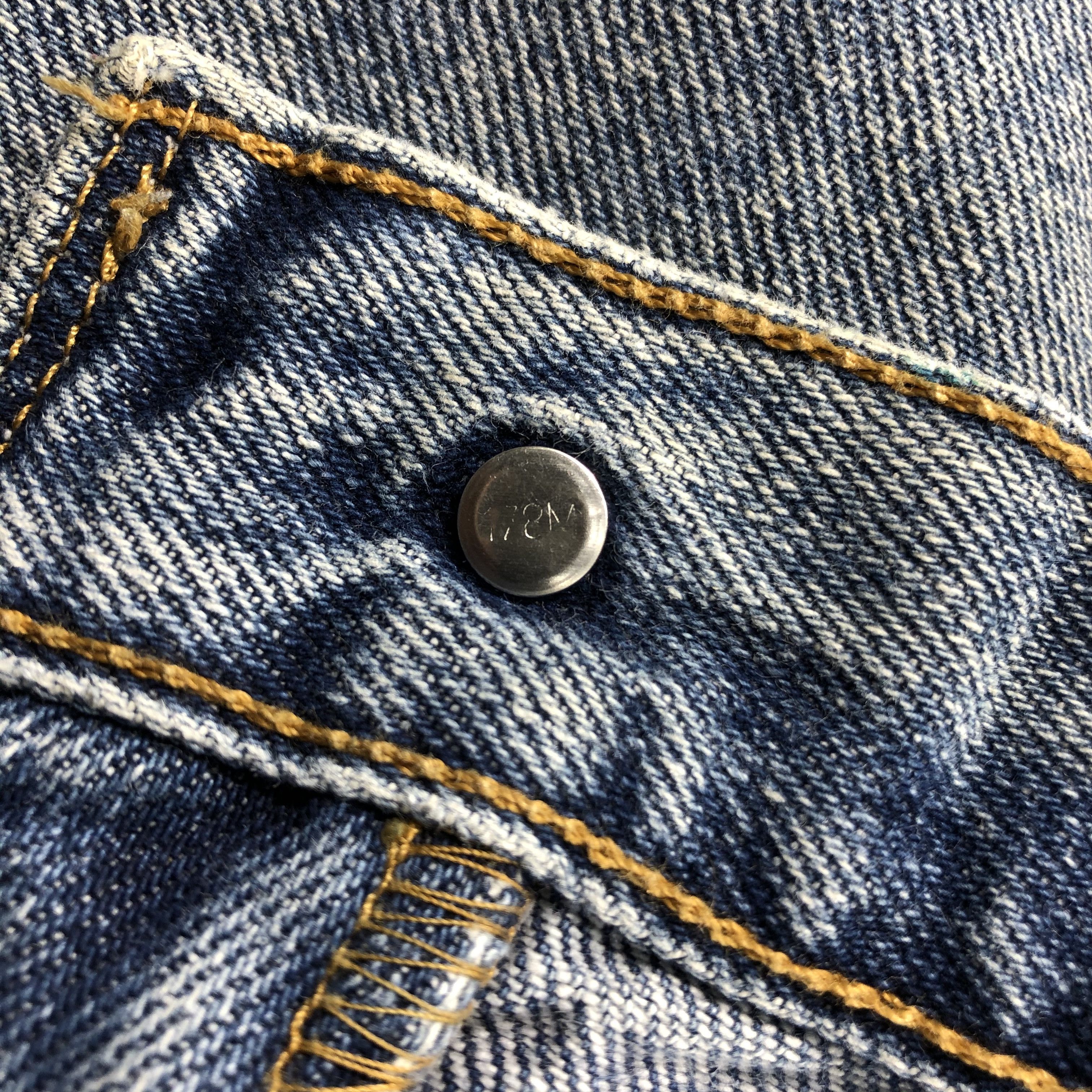 Levi's Vintage Blue Wash Levis 505 Jeans-J2505 Size US 36 / EU 52 - 16 Thumbnail