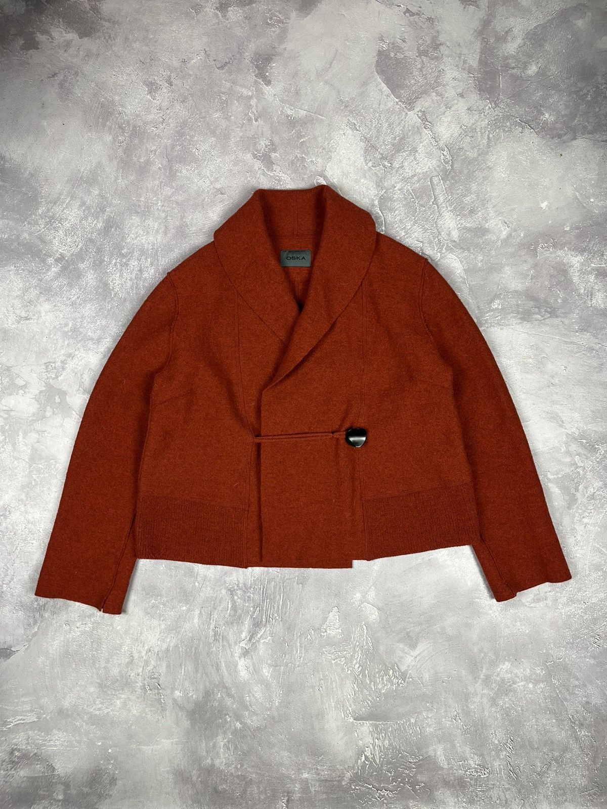 OSKA Oska Avant garde wool cropped coat size 1 Size S / US 4 / IT 40 - 1 Thumbnail