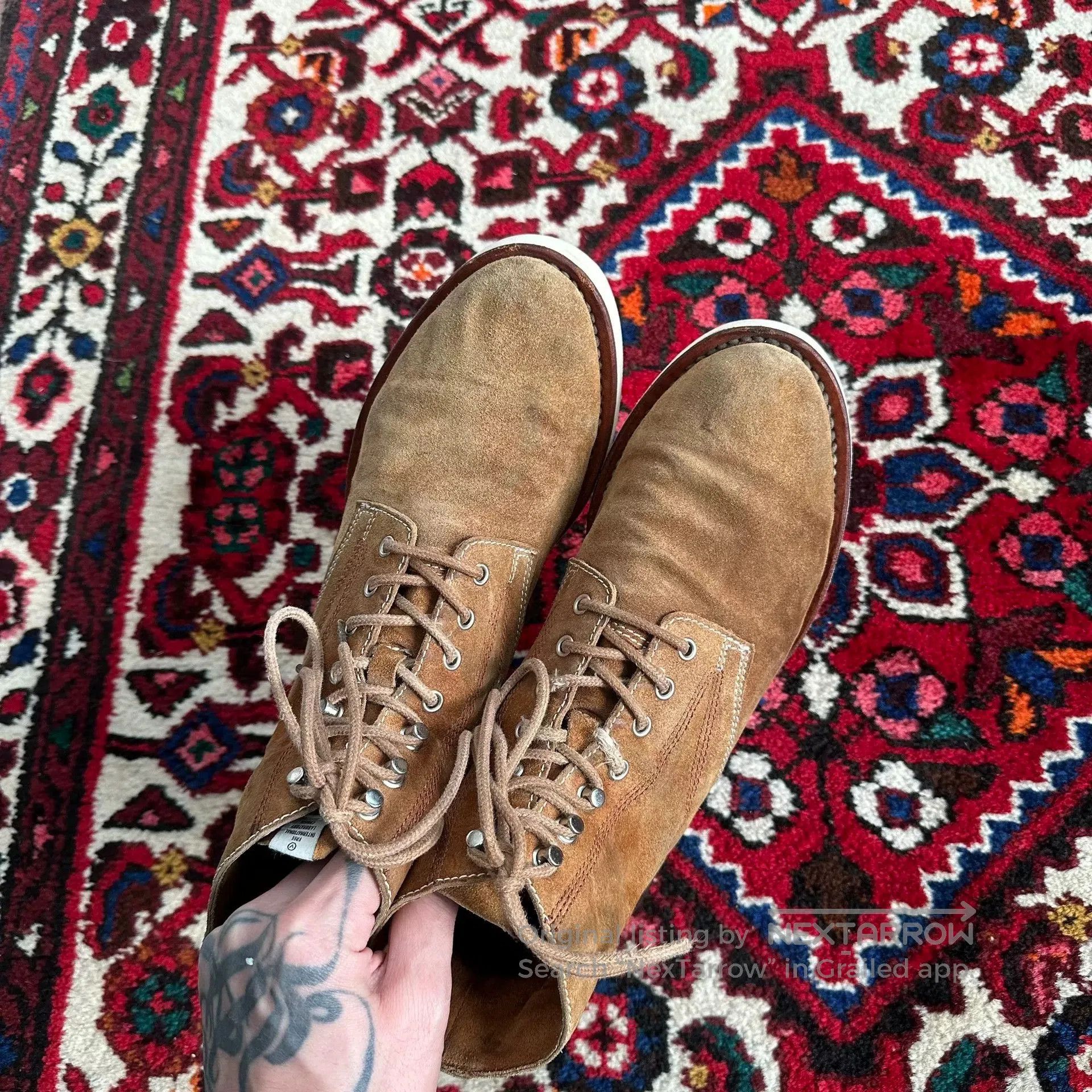 Visvim visvim Suede Boots Vintage Style. Size US 8 / EU 41 - 4 Thumbnail