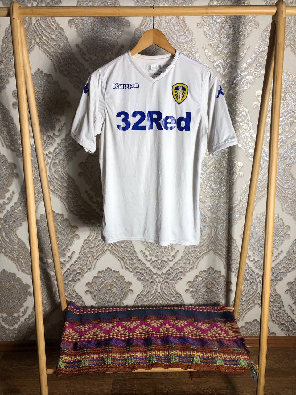 Kappa VINTAGE KAPPA FC LEEDS UNITED ENGLAND SOCCER JERSEY Y2K 90s Size US M / EU 48-50 / 2 - 1 Thumbnail