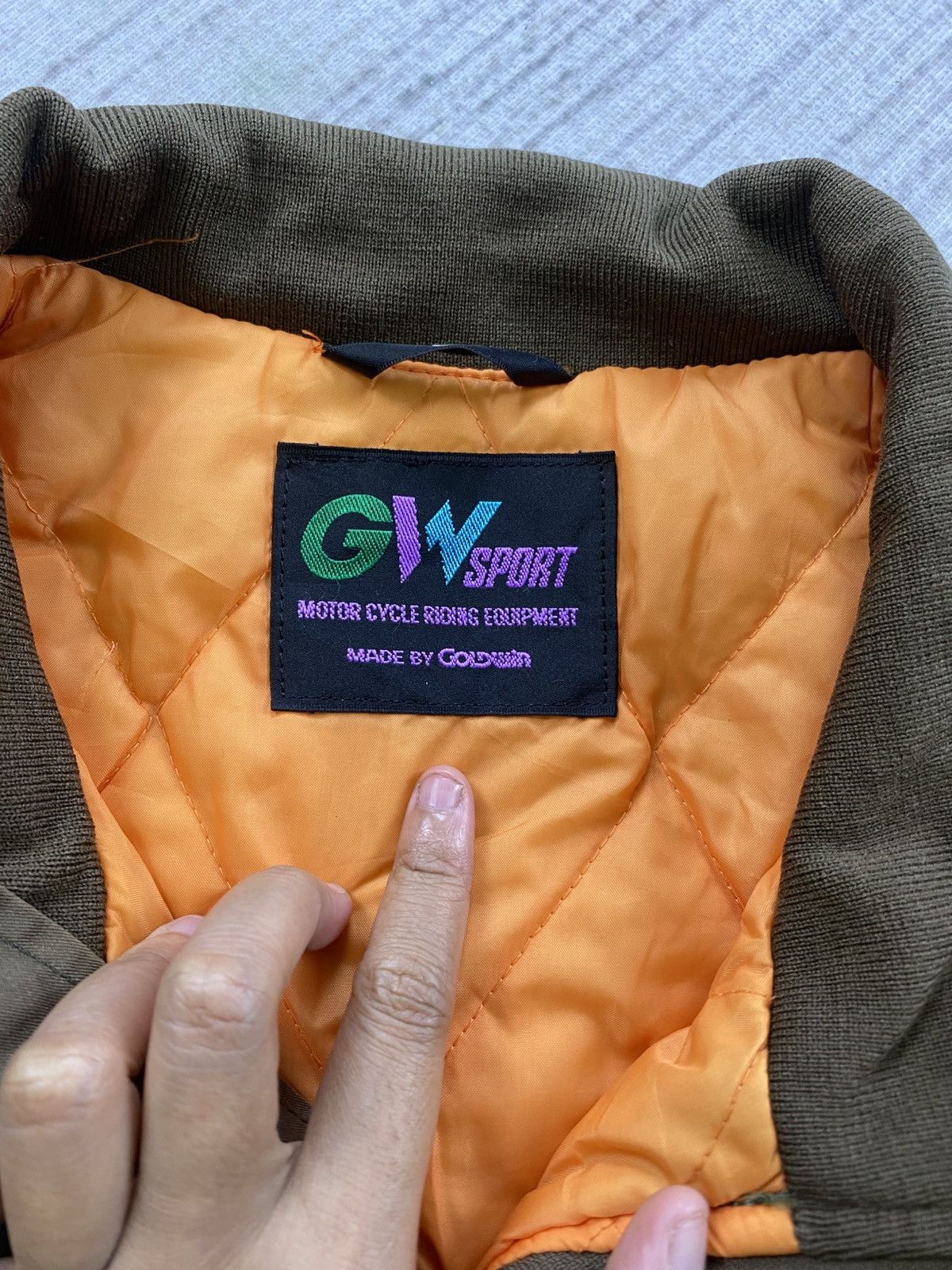 Goldwin Vtg GW Sport Motorcycle Riding Equipment Multipocket Jacket Size US L / EU 52-54 / 3 - 11 Thumbnail