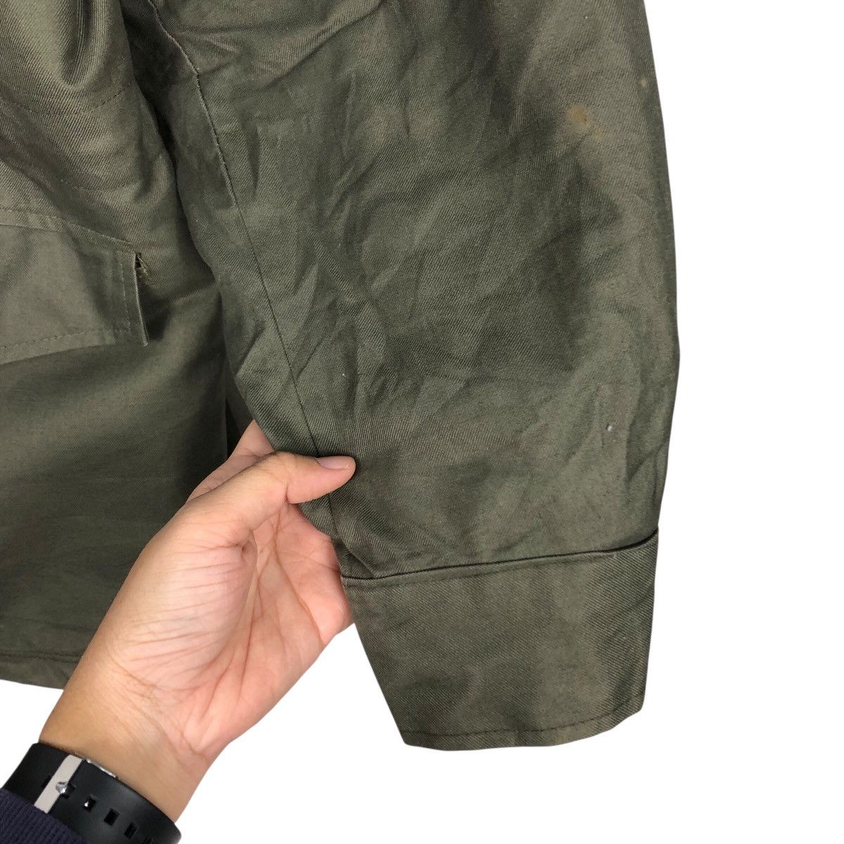 Edwin 📌Vintage Military Chore Work Jacket Edwin Blanket Fleece Size US M / EU 48-50 / 2 - 16 Thumbnail
