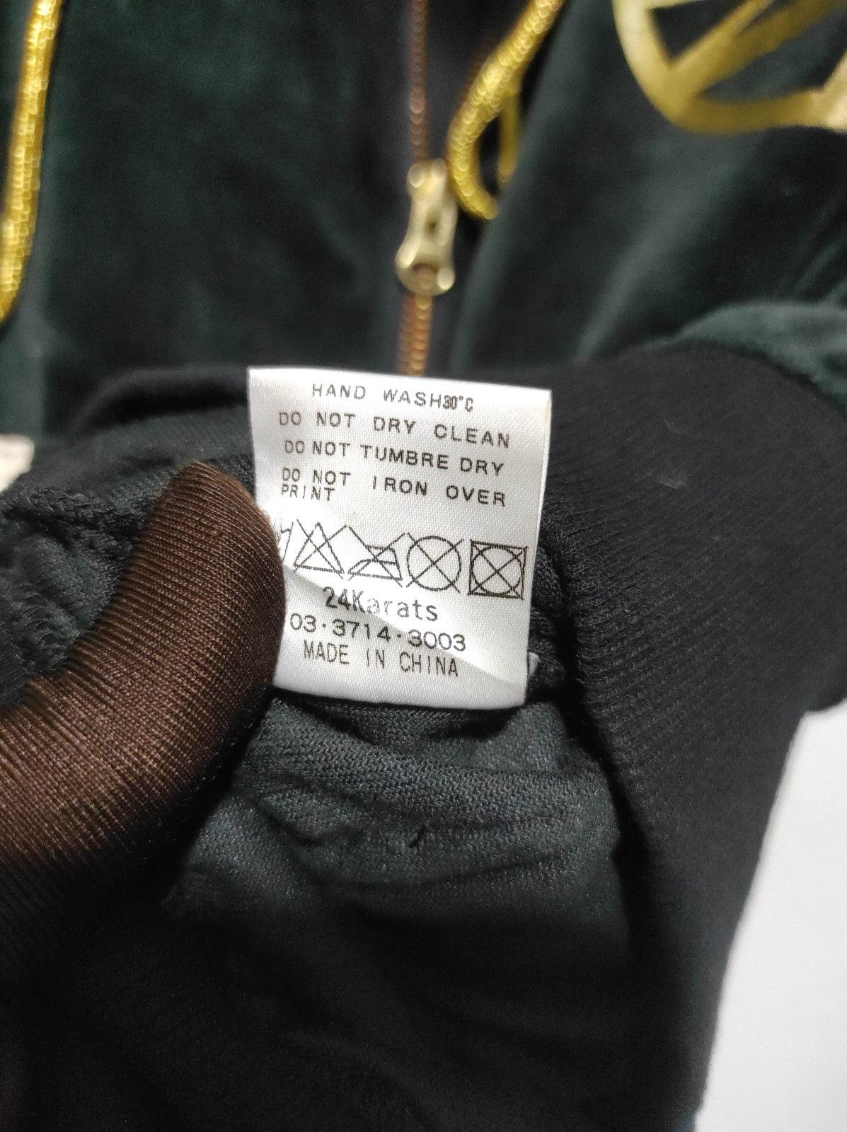 Japanese Brand 24 karat Velvet zip fur hoodie ifsix LGB style Size S / US 4 / IT 40 - 15 Thumbnail