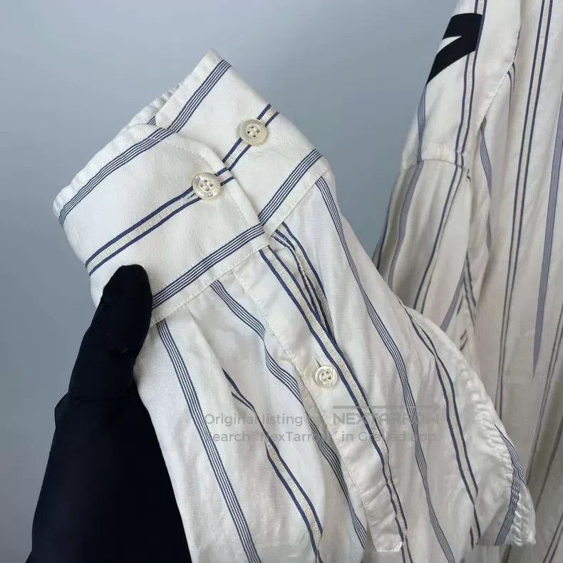 Balenciaga Balenciaga Striped Shirt Size XS / US 0-2 / IT 36-38 - 8 Thumbnail