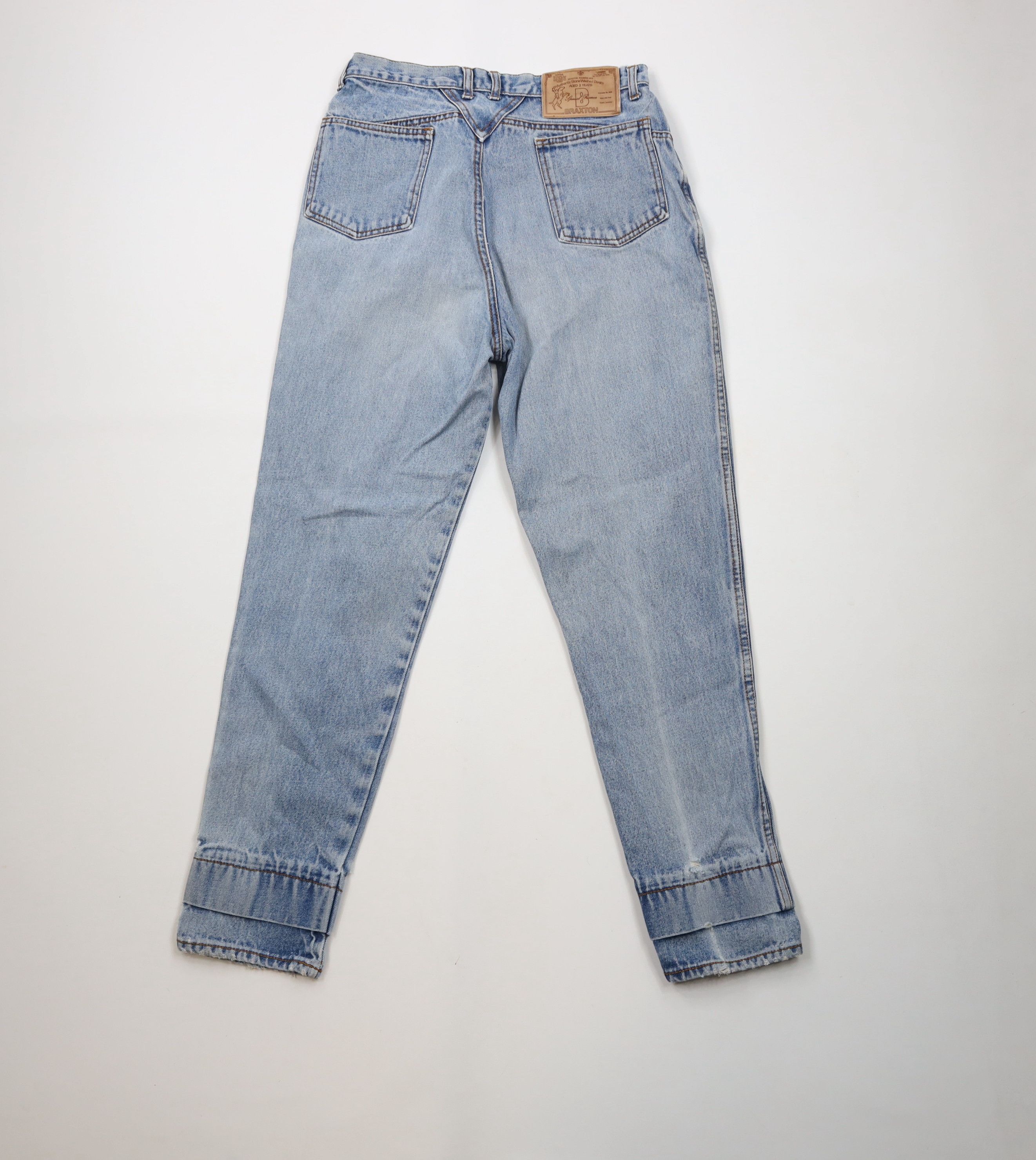 Vintage Vintage 90s Streetwear Layered Relaxed Tapered Leg Jeans Size 28" / US 6 / IT 42 - 11 Thumbnail