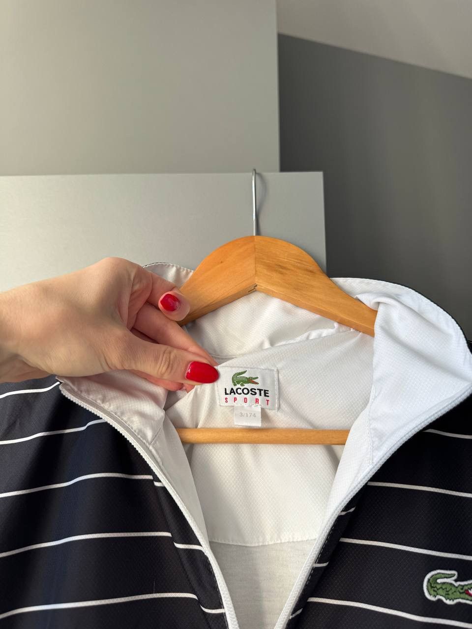 Lacoste Lacoste Vintage Nylon Track Suit Jacket & Pants Size US M / EU 48-50 / 2 - 9 Thumbnail