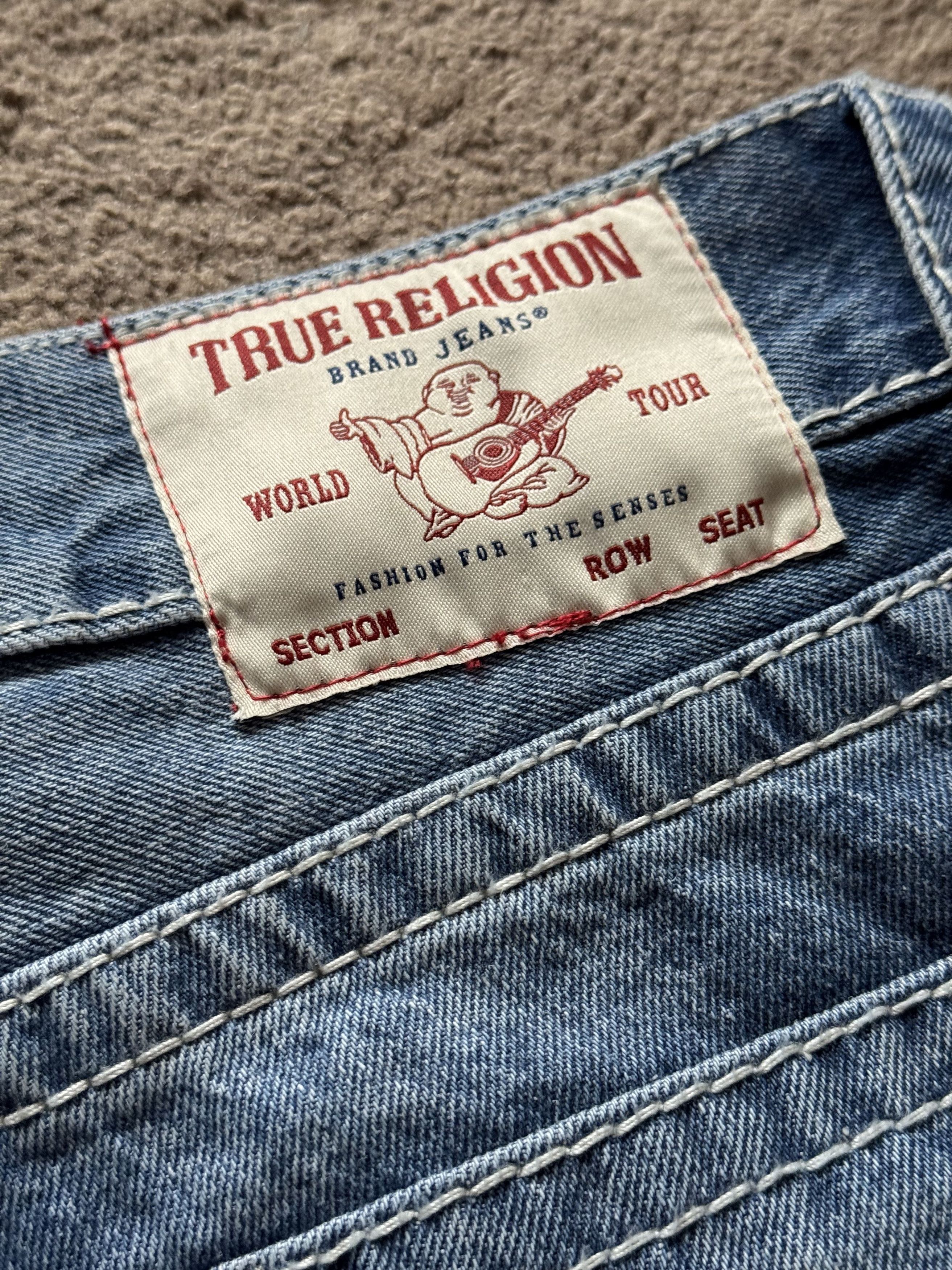 True Religion True Religion Vinny Big T Reworked Jeans Baggy Fit Loose Size US 32 / EU 48 - 10 Thumbnail