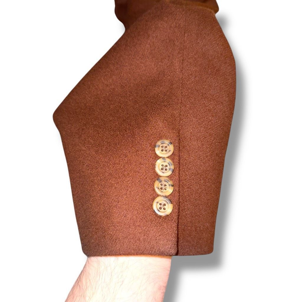Tom James Tom James Chocolate Brown Tweed Sport Coat Size 42R Size 42R - 6 Thumbnail