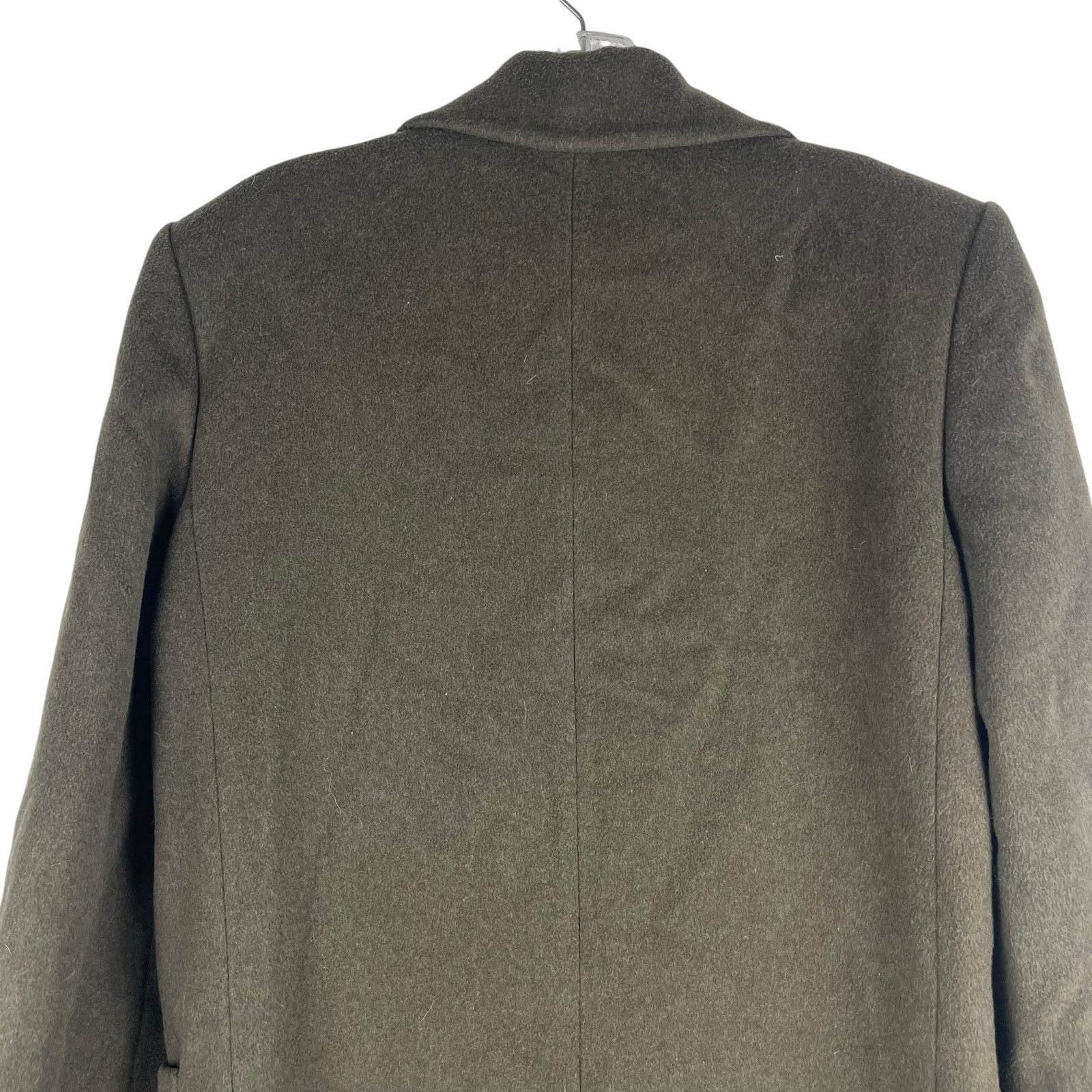 Other Talbots Wool Cashmere Silk Blend Long Coat Green Size 1X Size XL / US 12-14 / IT 48-50 - 7 Thumbnail