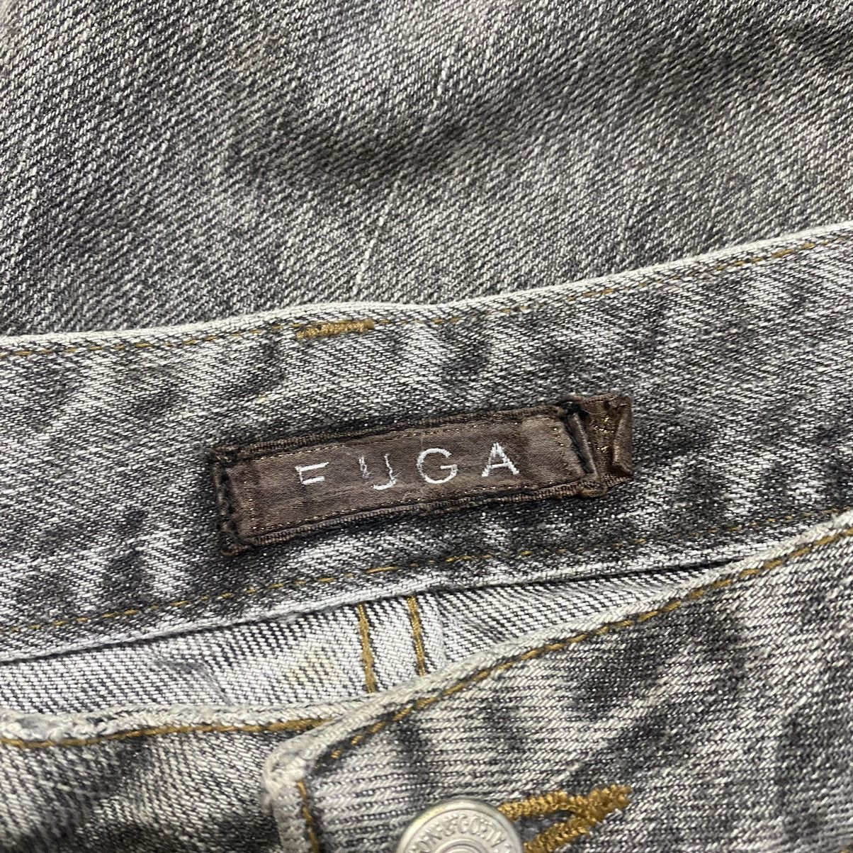 GOSTAR DE FUGA FUGA Distressed Denim Flare Jeans Size US 32 / EU 48 - 15 Thumbnail