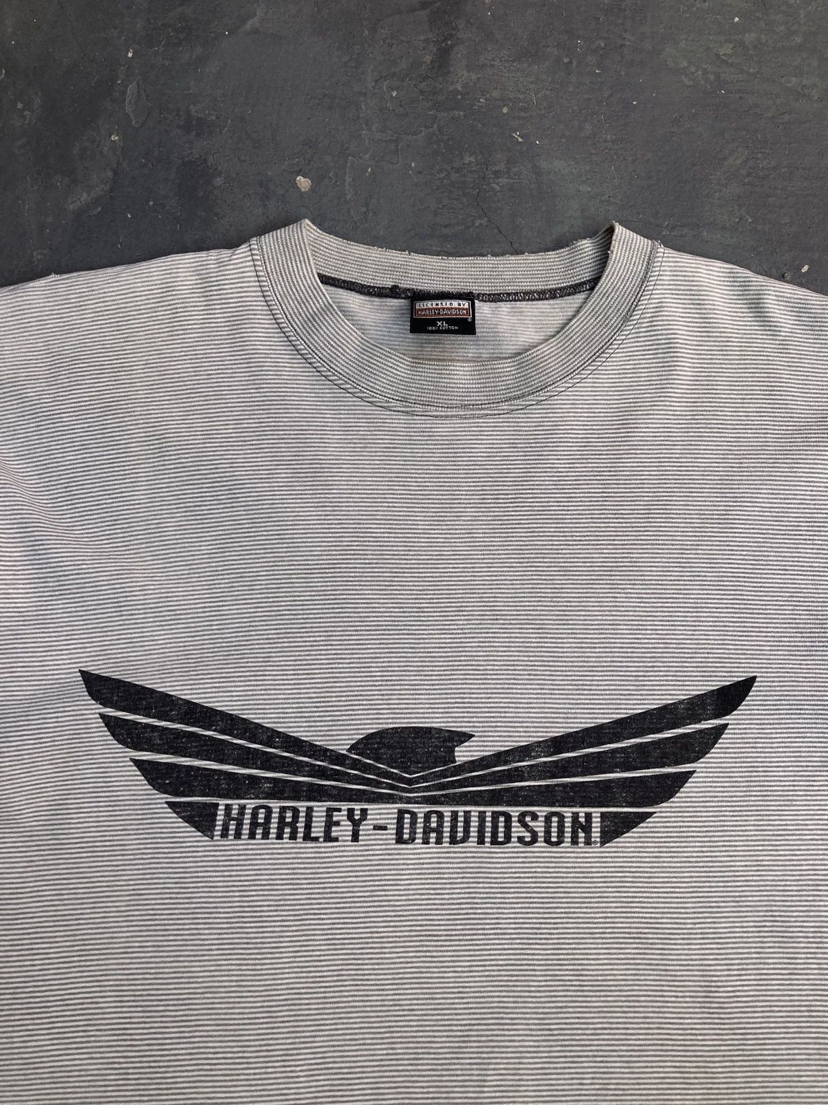 Harley Davidson × Vintage Vintage 90s Harley Davidson Tee Size US XL / EU 56 / 4 - 1 Thumbnail