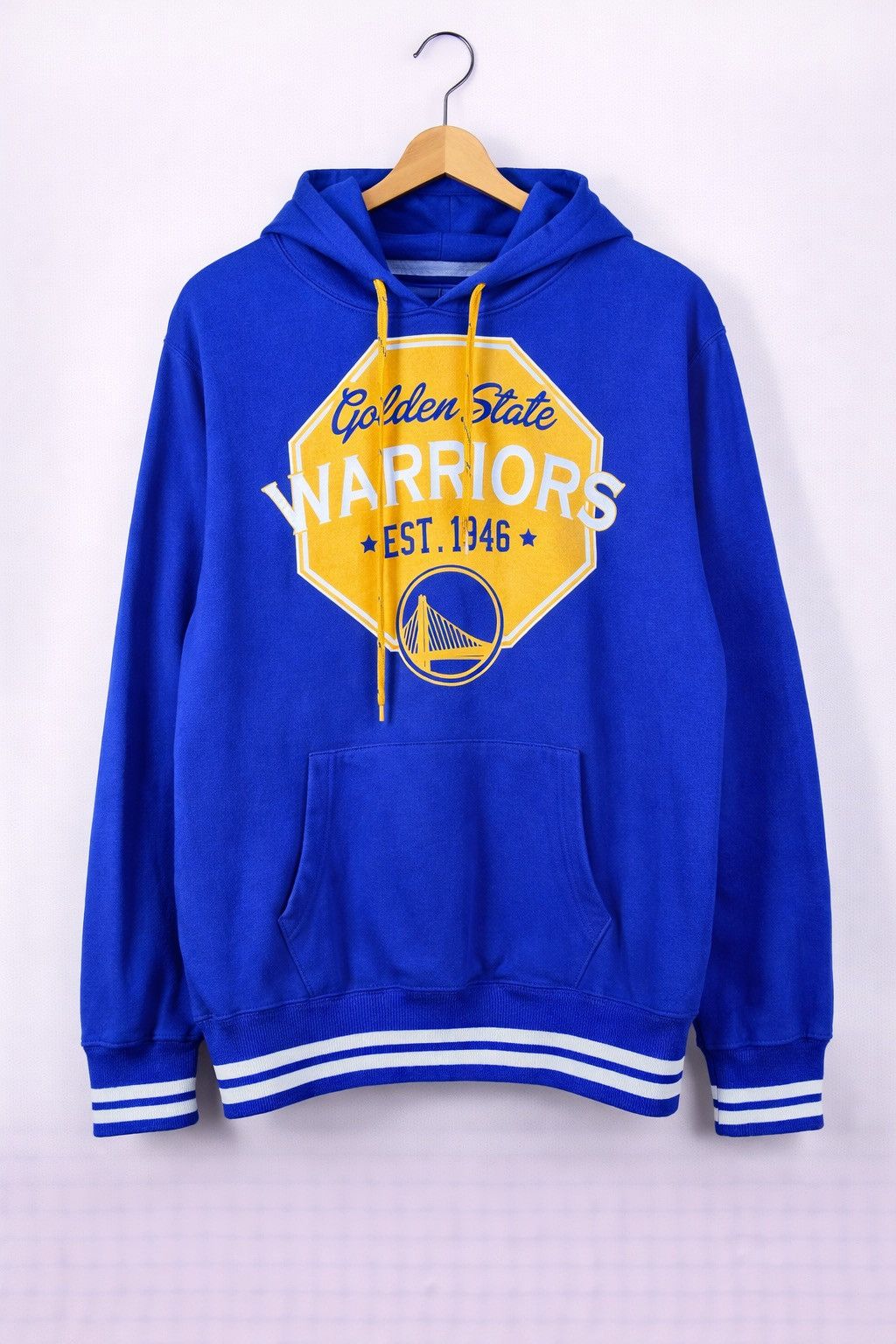 NBA Golden State Warriors Blue Pullover Hoodie – NBA Team Logo Size US S / EU 44-46 / 1 - 1 Thumbnail