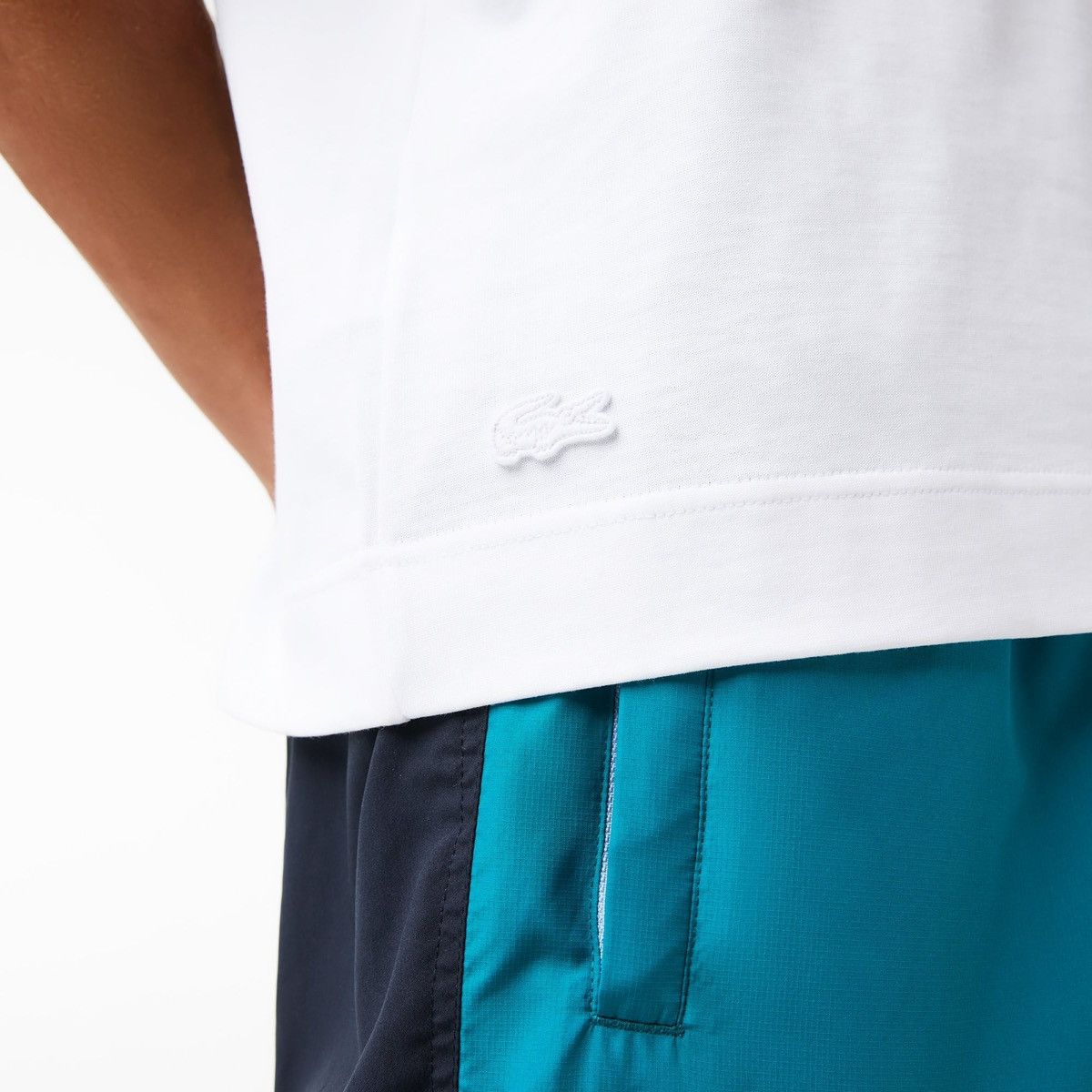 Lacoste 🇫🇷 Lacoste Relaxed Fit T-Shirt Made in France Rare Size US L / EU 52-54 / 3 - 6 Thumbnail