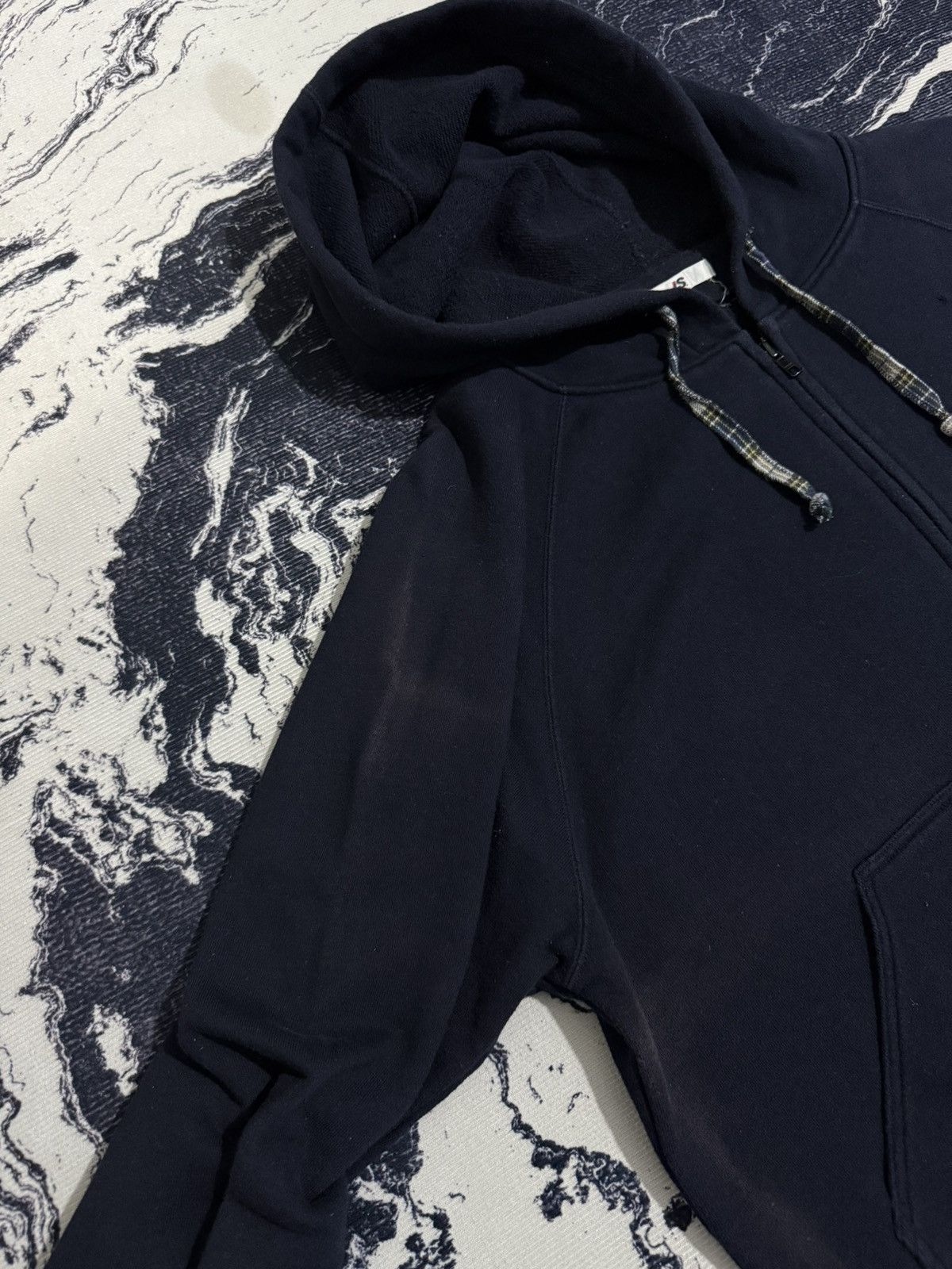 Issey Miyake Issey miyake collection navy ziphoodie Size US M / EU 48-50 / 2 - 15 Thumbnail