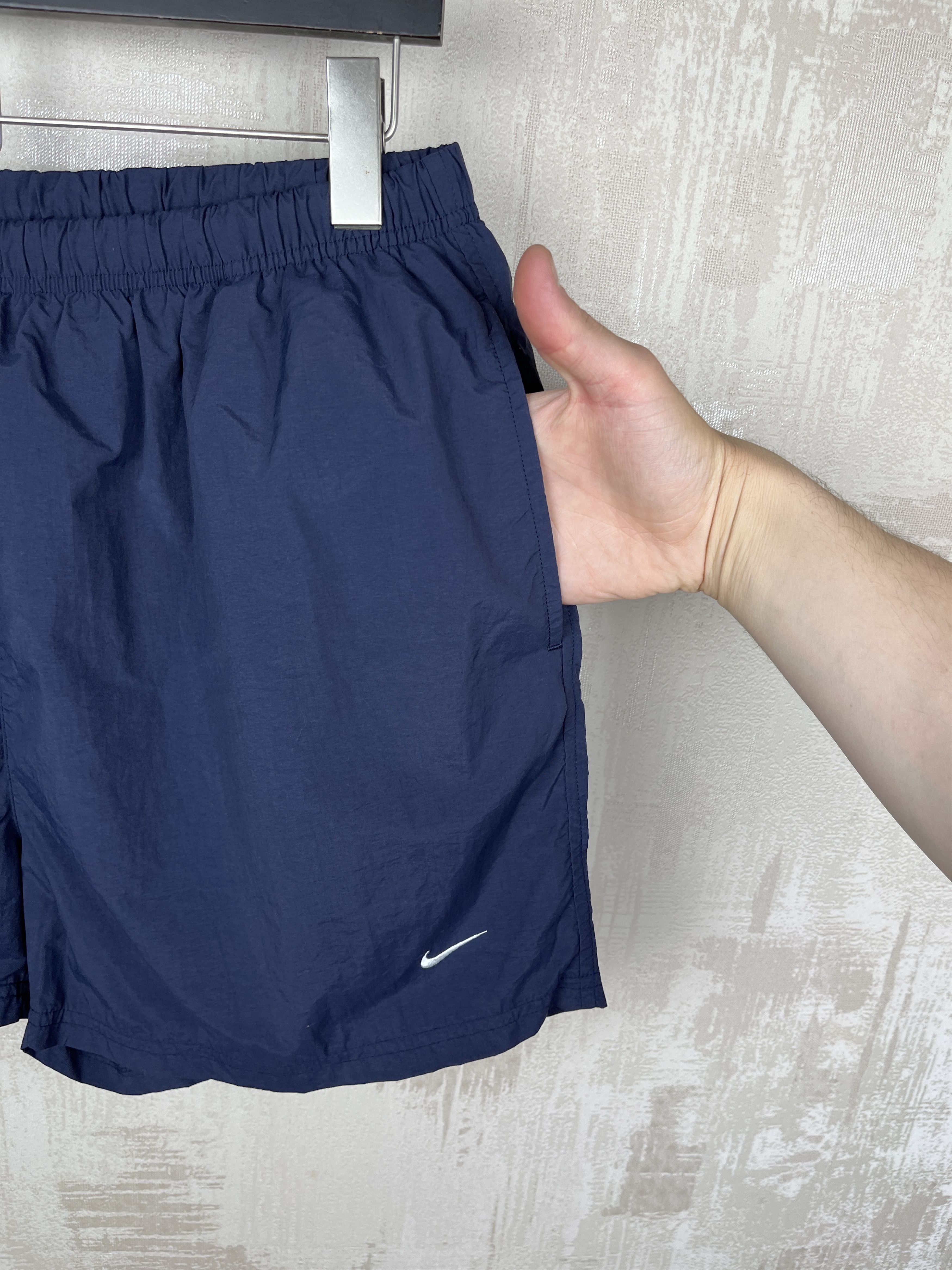 Nike 90's Nike Small Swoosh Vintage Nylon Swim Shorts Size XL Size US 38 / EU 54 - 4 Thumbnail