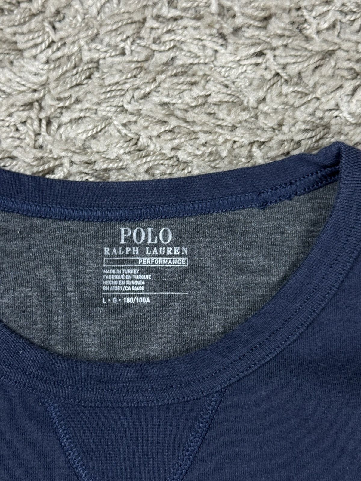 Polo Ralph Lauren Crewneck sweatshirt Polo Ralph Lauren original casual item Size US L / EU 52-54 / 3 - 3 Thumbnail