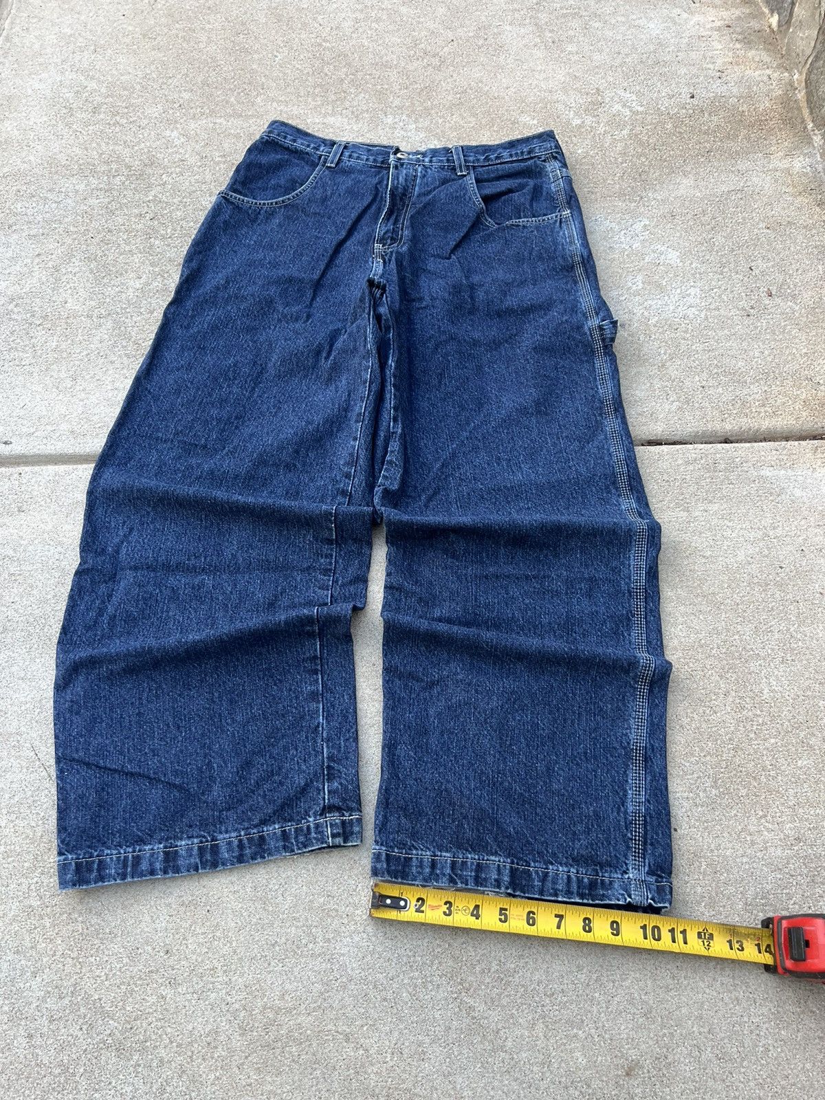 JNCO Vintage 2000s JNCO tribal carpenter jeans 36x32 Size US 32 / EU 48 - 5 Thumbnail